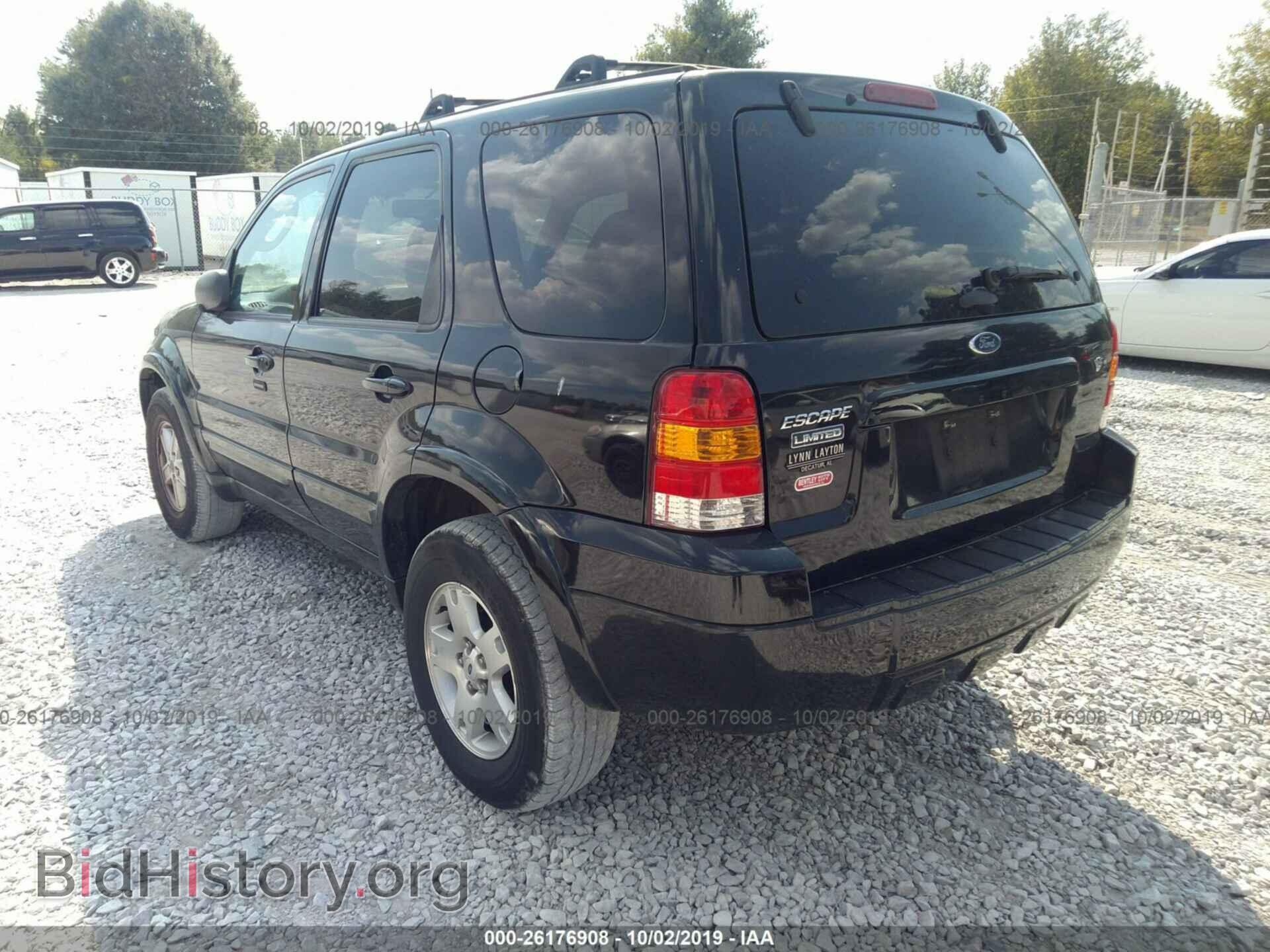 2007 FORD ESCAPE - VIN: 1FMCU04187KA64740 - Фото 3