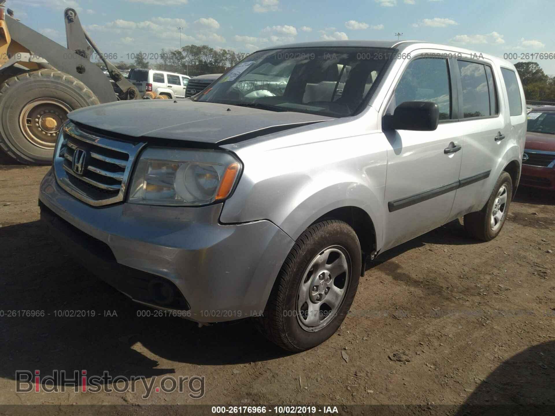 2013 HONDA PILOT - VIN: 5FNYF4H2XDB028507 - Фото 2