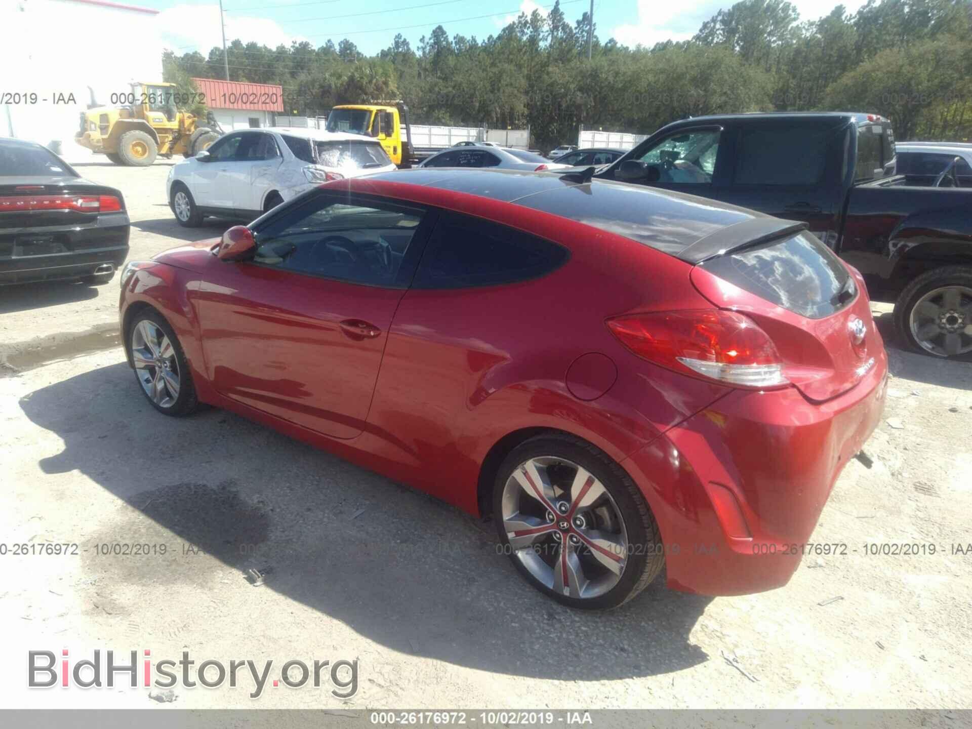 2013 HYUNDAI VELOSTER - VIN: KMHTC6AD3DU093504 - Фото 3