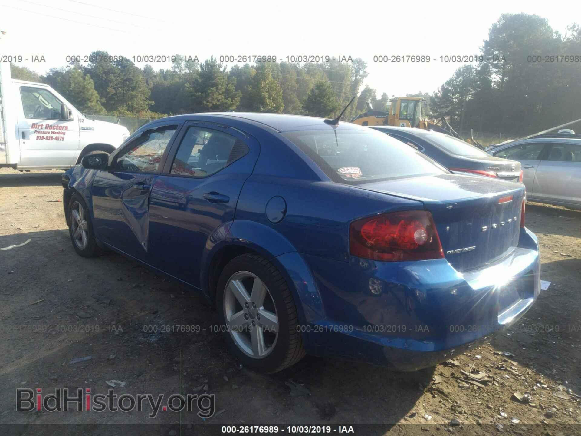 2012 DODGE AVENGER - VIN: 1C3CDZCB0CN148485 - Фото 3