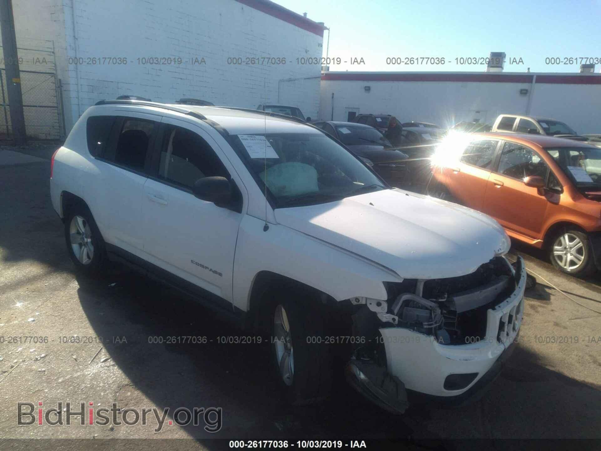 Photo 1C4NJDBB3ED880345 - JEEP COMPASS 2014