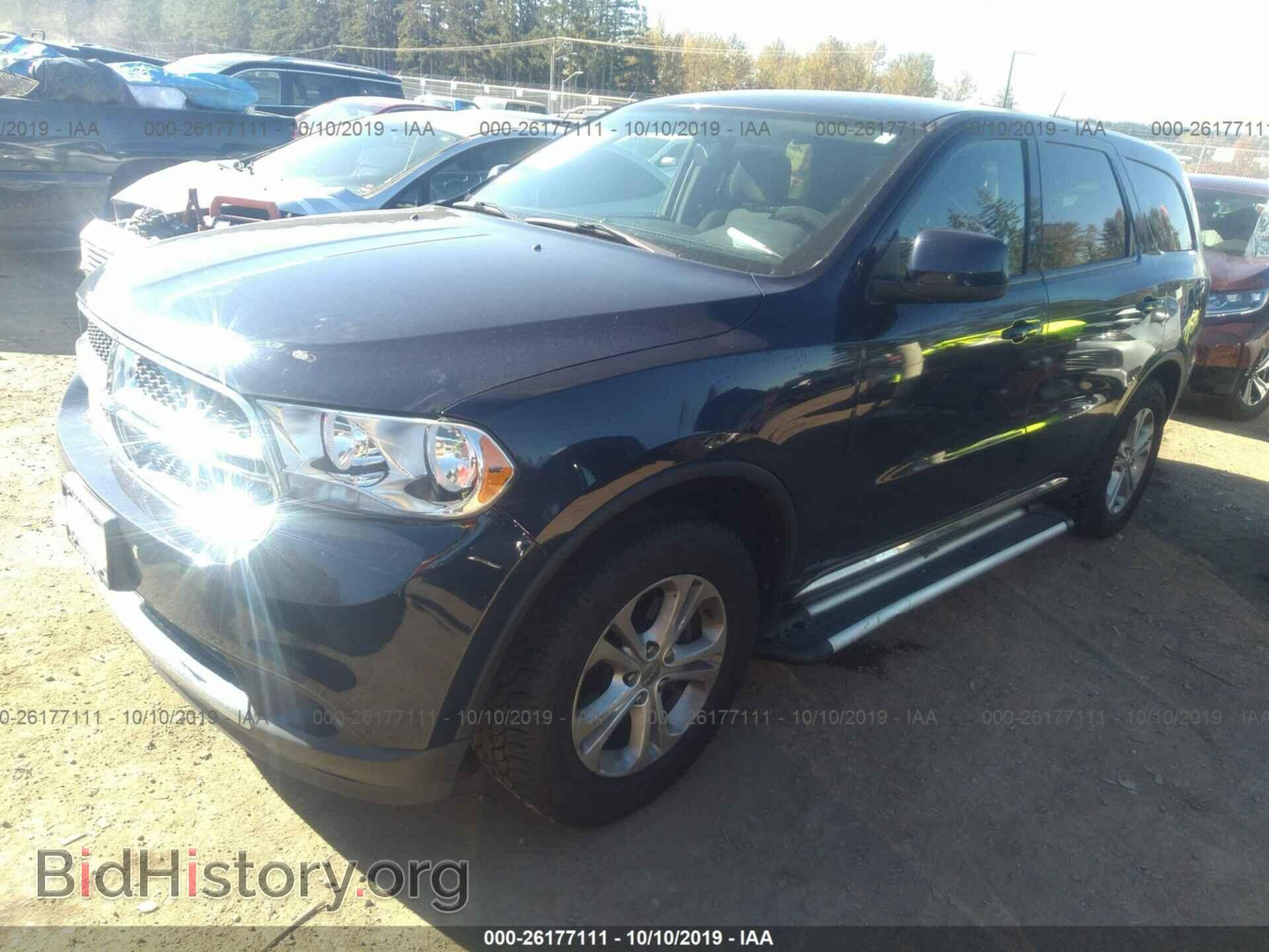 2012 DODGE DURANGO - VIN: 1C4RDJAG6CC336431 - Photo 2