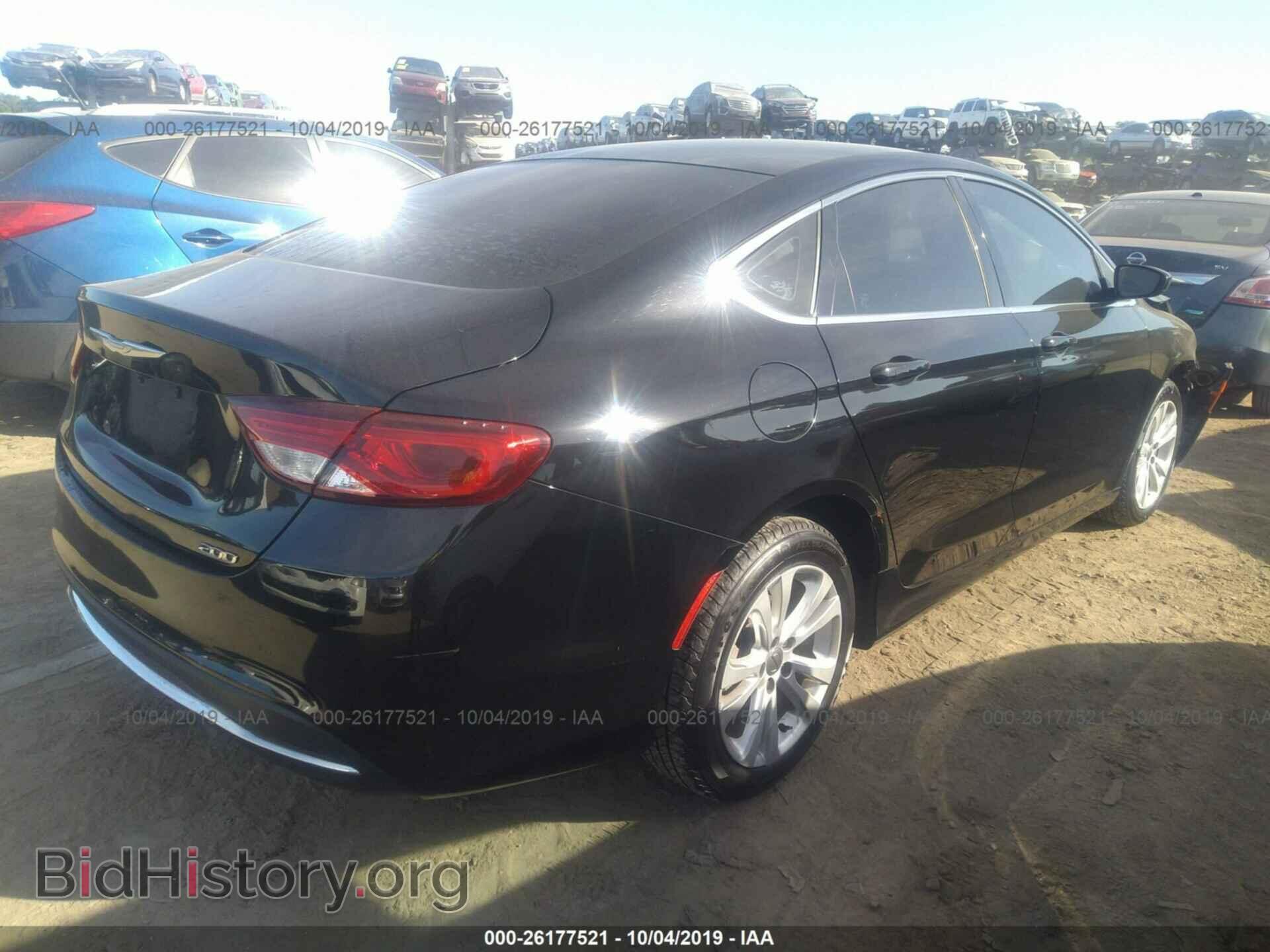 2016 CHRYSLER 200 - VIN: 1C3CCCAB1GN124186 - Photo 4
