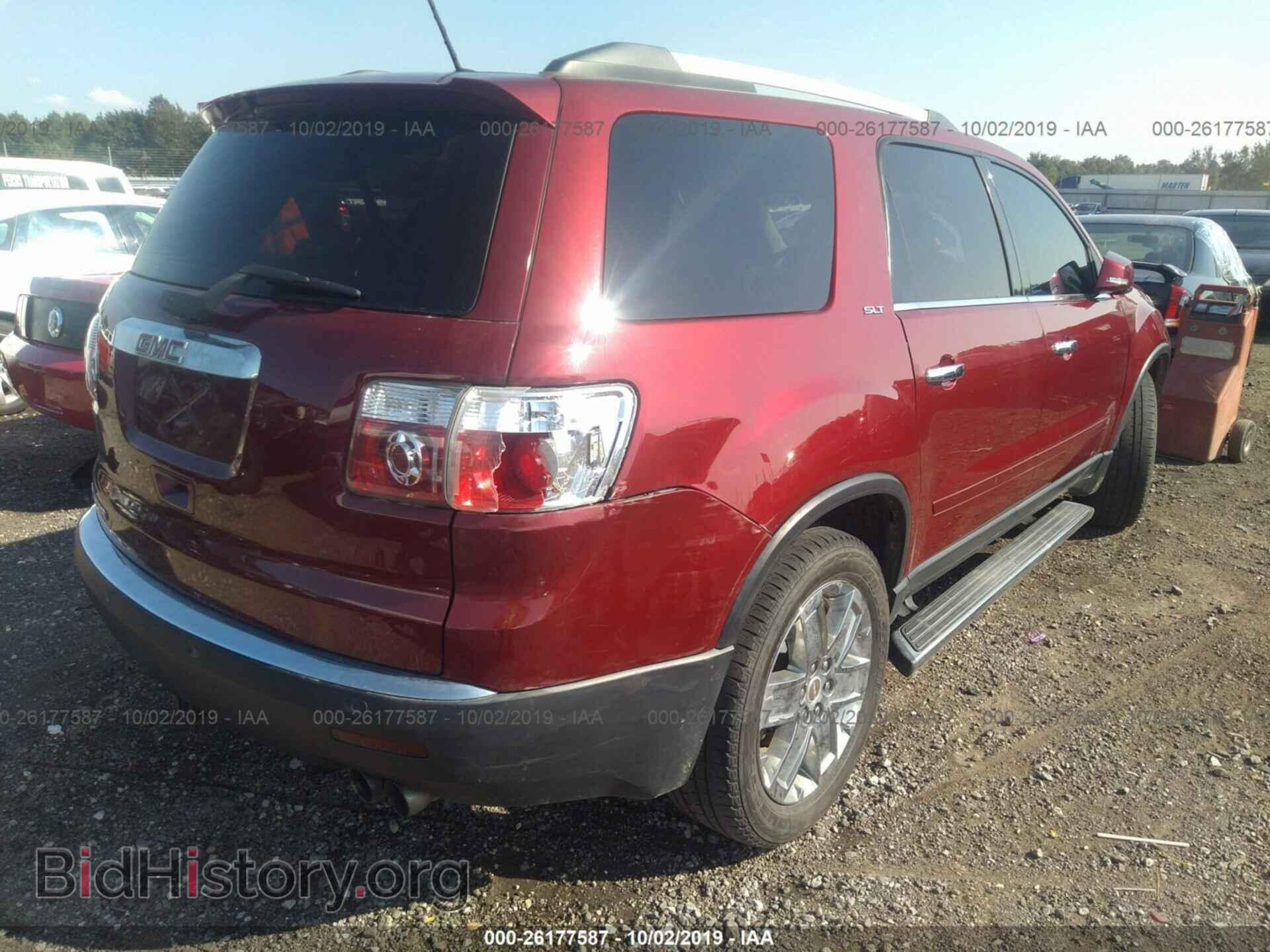 2010 GMC ACADIA - VIN: 1GKLRNED3AJ166024 - Фото 4