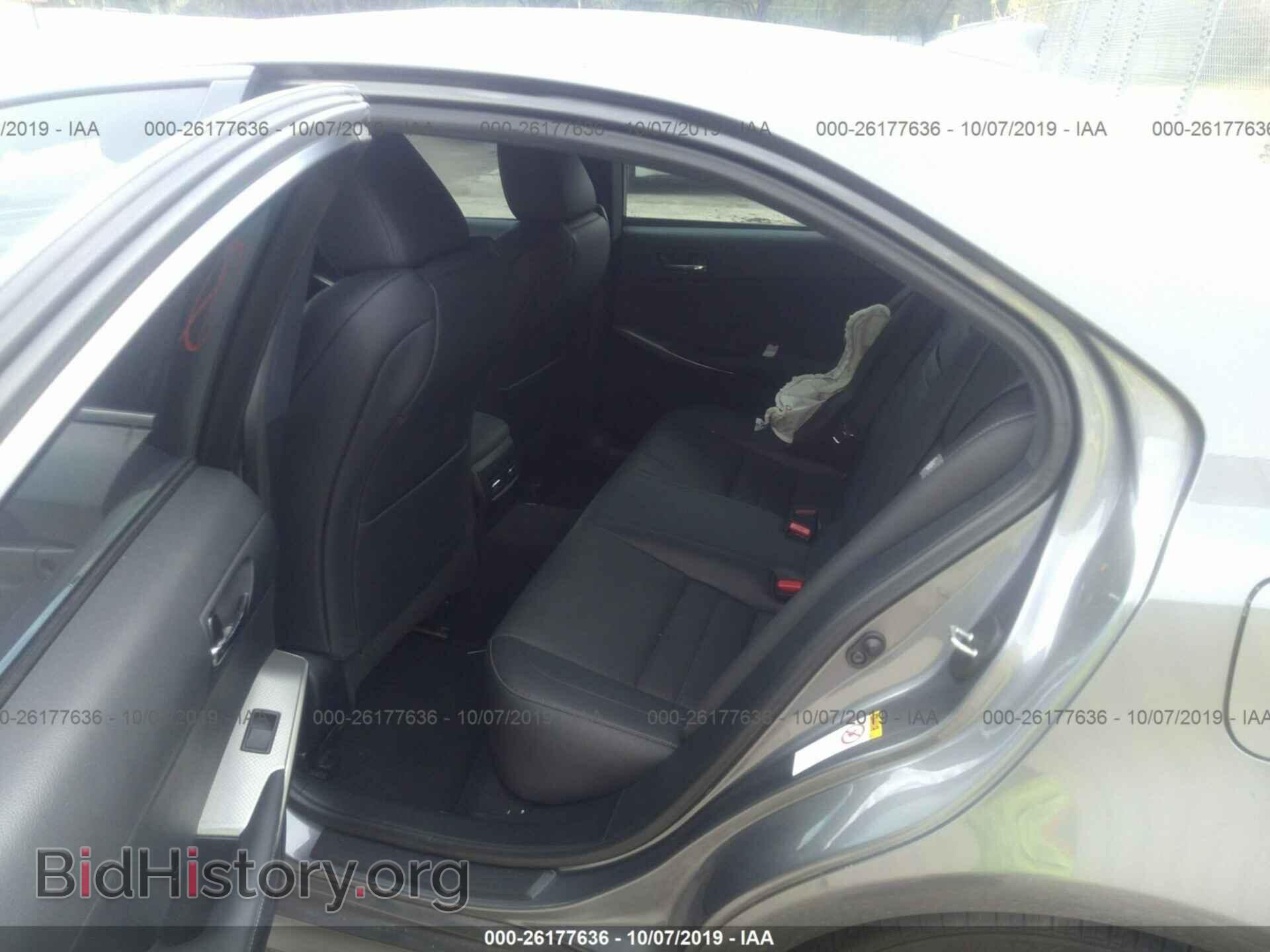 2016 LEXUS IS - VIN: JTHBA1D26G5004220 - Фото 8