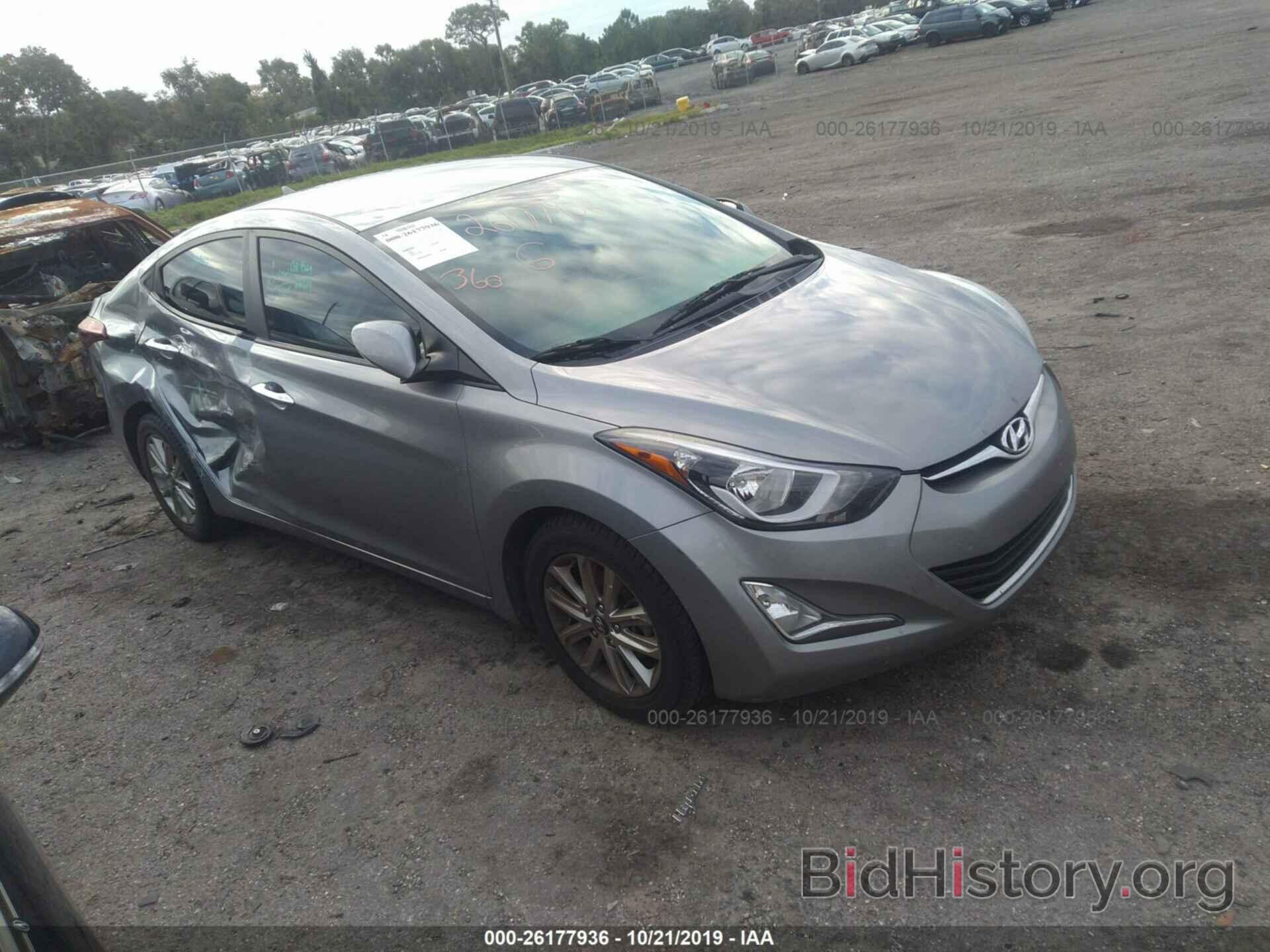 Фотография KMHDH4AE1EU179379 - HYUNDAI ELANTRA 2014