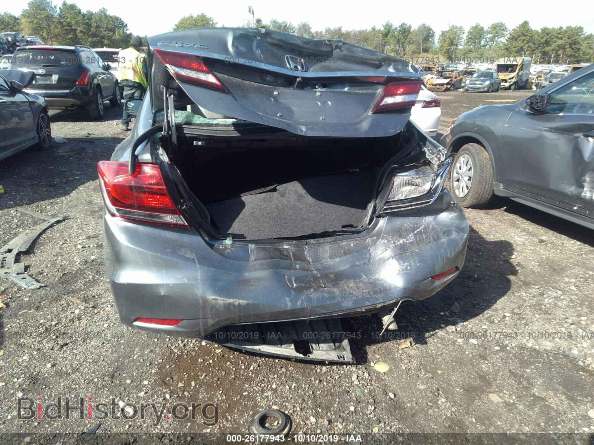 2013 HONDA CIVIC - VIN: 19XFB2F53DE280657 - Фото 6