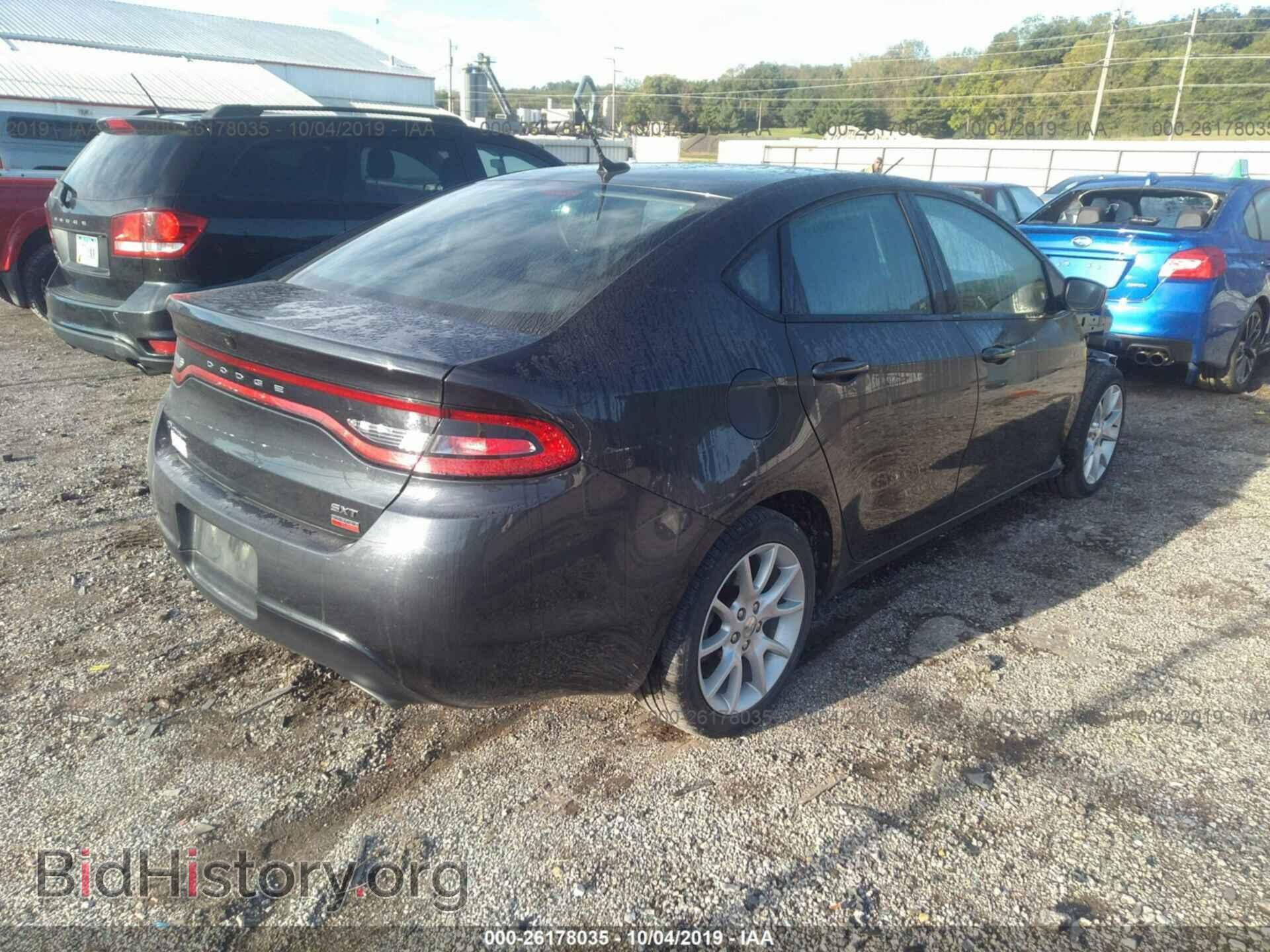 2013 DODGE DART - VIN: 1C3CDFBH6DD251681 - Фото 4