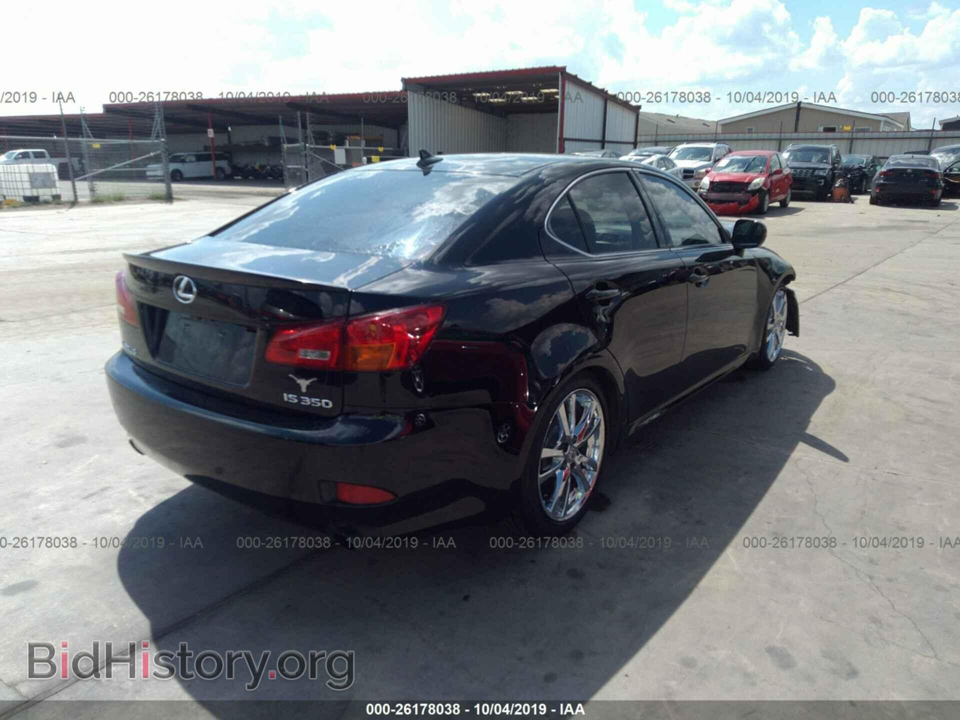 2007 LEXUS IS - VIN: JTHBE262372012056 - Фото 4