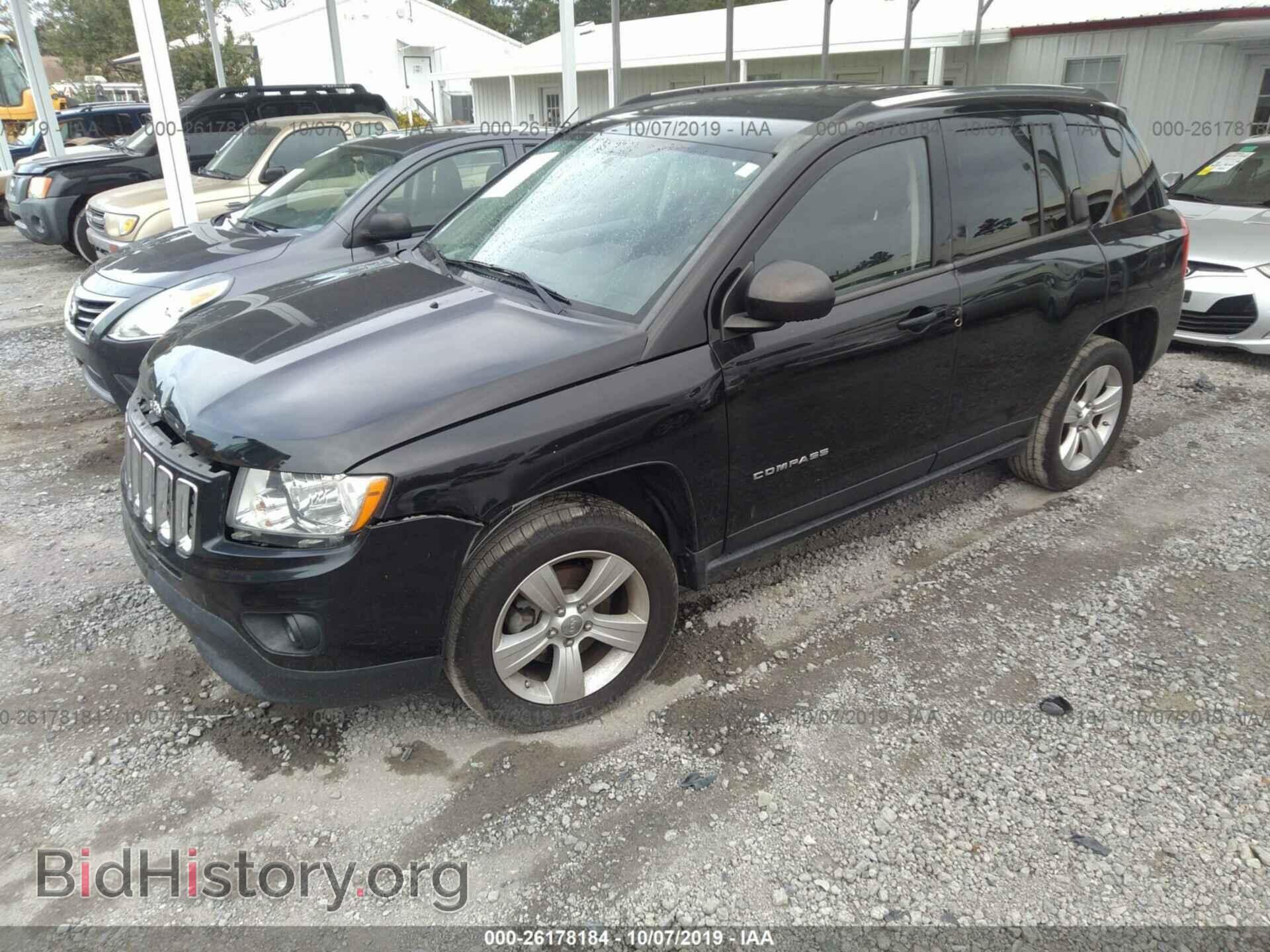 2012 JEEP COMPASS - VIN: 1C4NJDBB6CD576178 - Фото 2