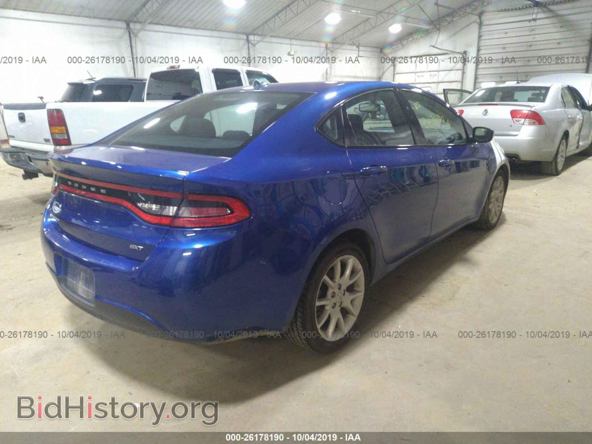 2013 DODGE DART - VIN: 1C3CDFBA1DD104185 - Фото 4