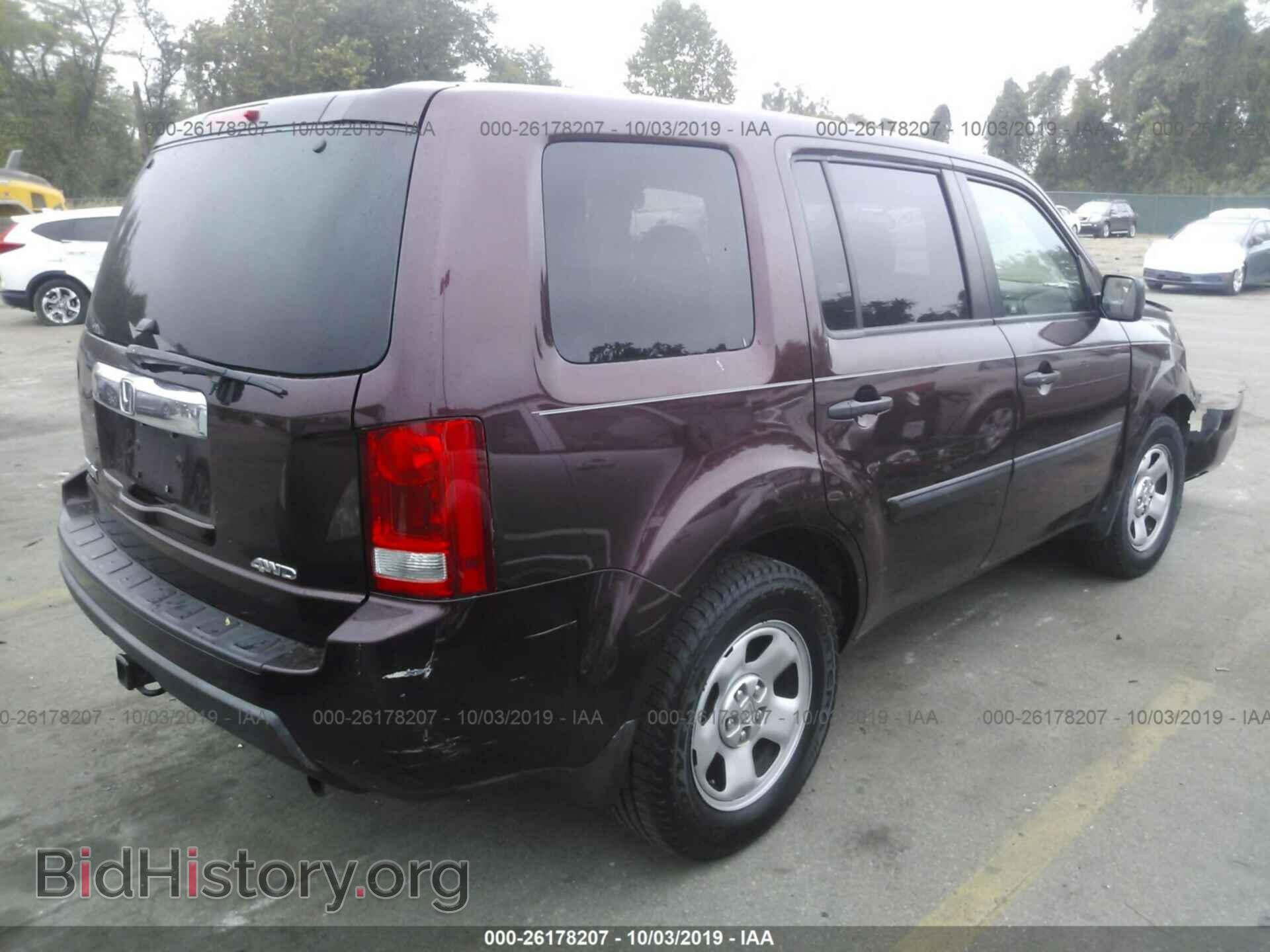2011 HONDA PILOT - VIN: 5FNYF4H20BB088969 - Фото 4