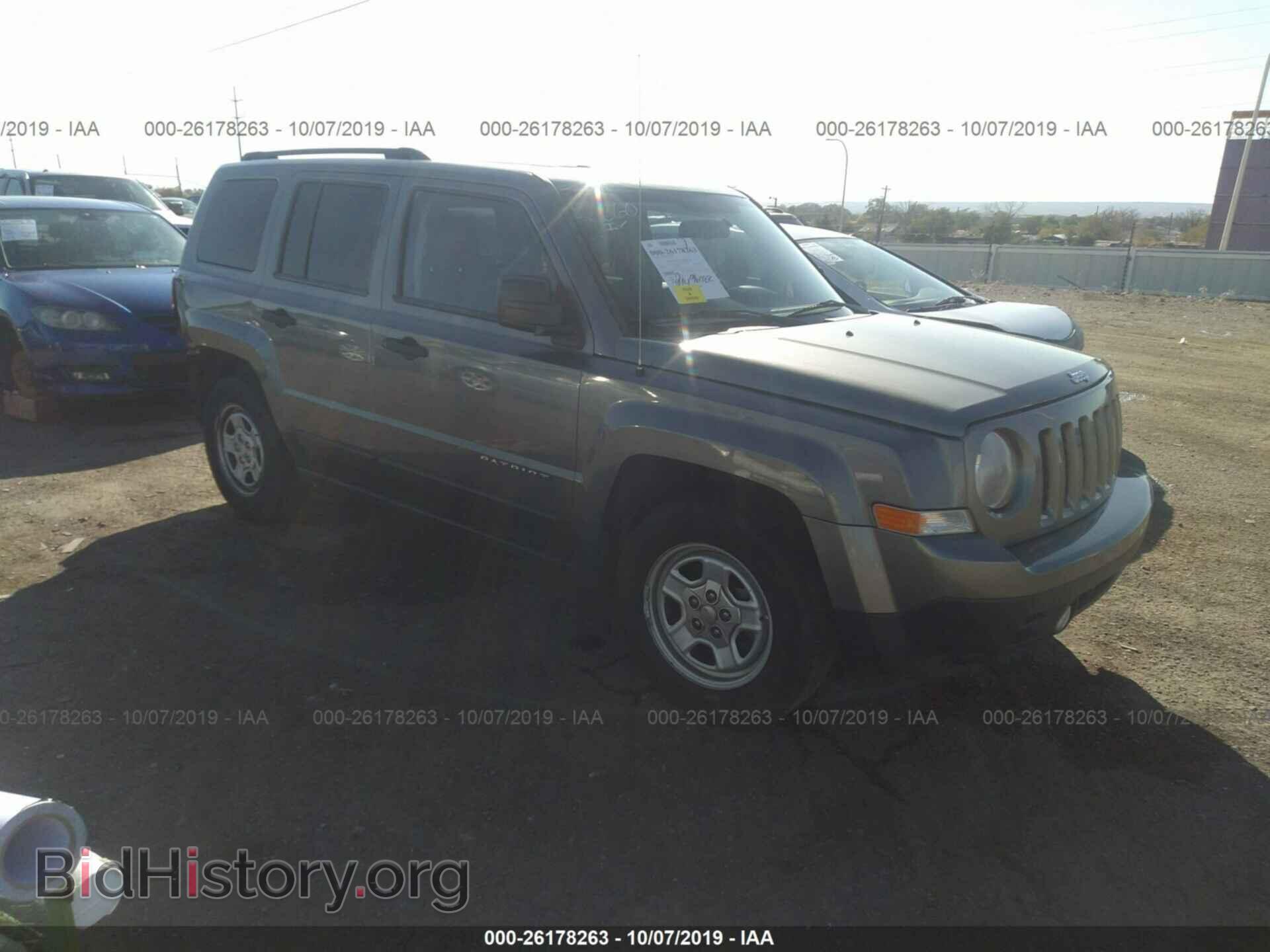Фотография 1C4NJPBA3CD689031 - JEEP PATRIOT 2012