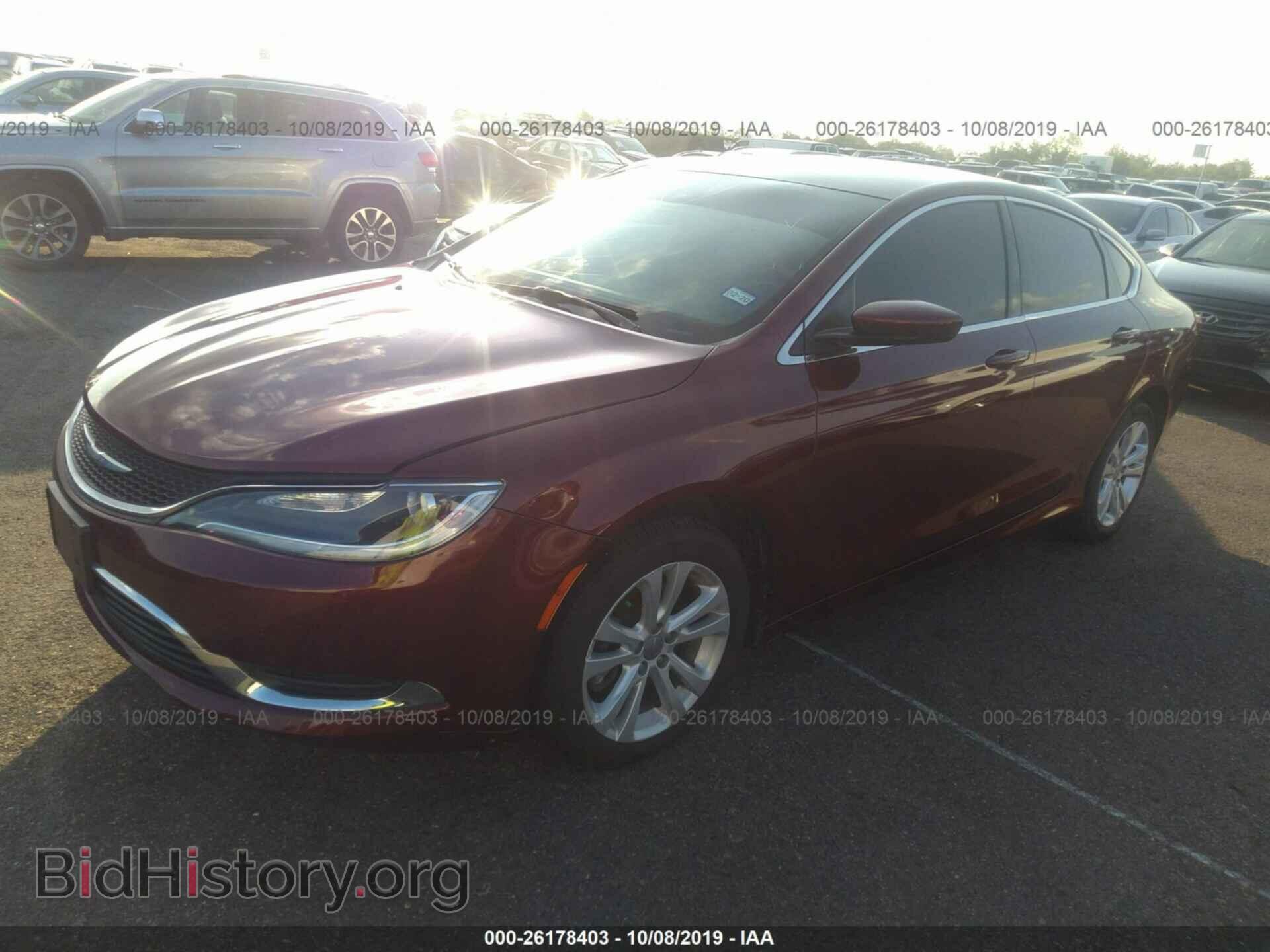 2016 CHRYSLER 200 - VIN: 1C3CCCAB4GN157182 - Фото 2