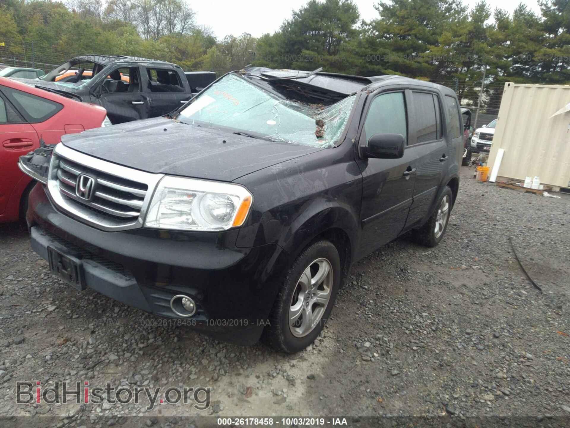 2013 HONDA PILOT - VIN: 5FNYF4H59DB063968 - Фото 2