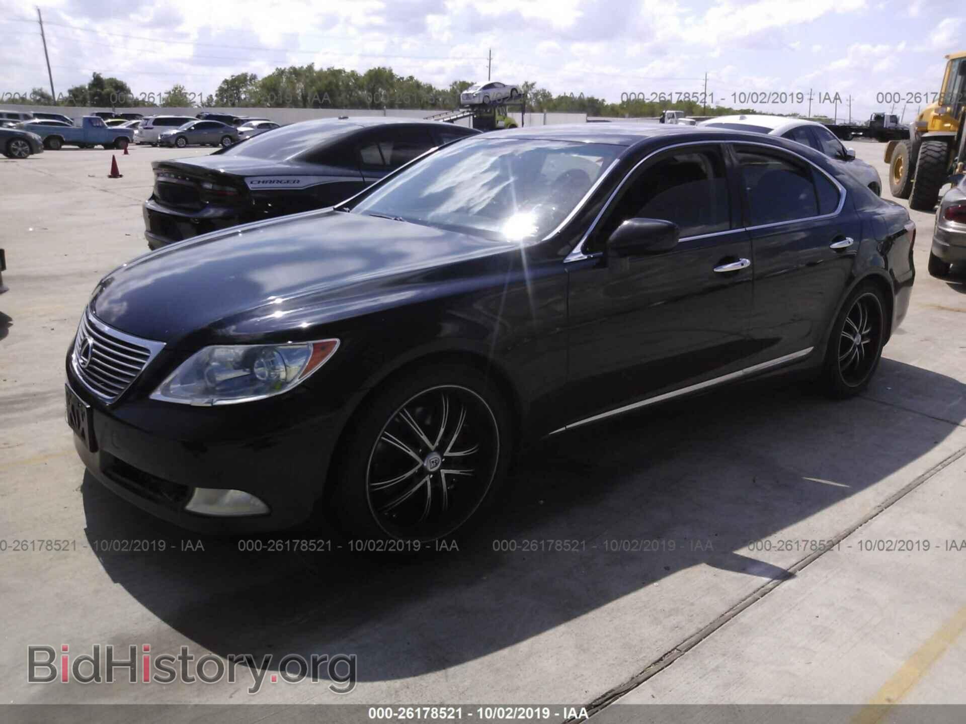 2007 LEXUS LS - VIN: JTHBL46F275050848 - Photo 2
