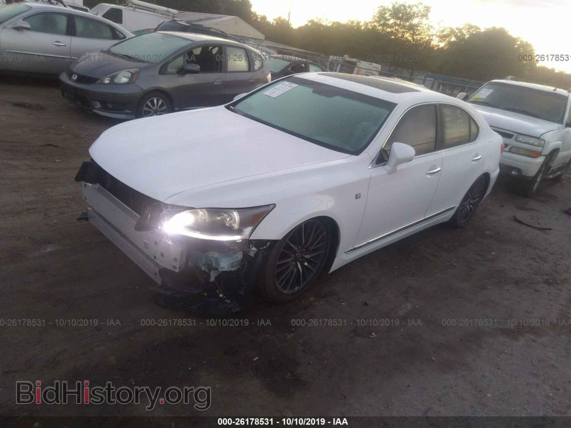 2014 LEXUS LS - VIN: JTHBL5EF5E5131685 - Фото 2