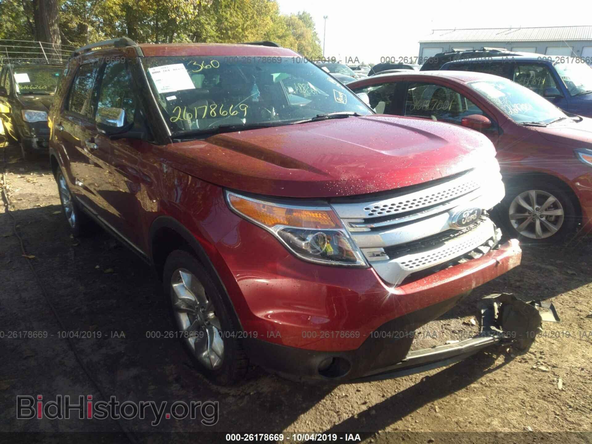 Фотография 1FM5K7D84EGB41527 - FORD EXPLORER 2014