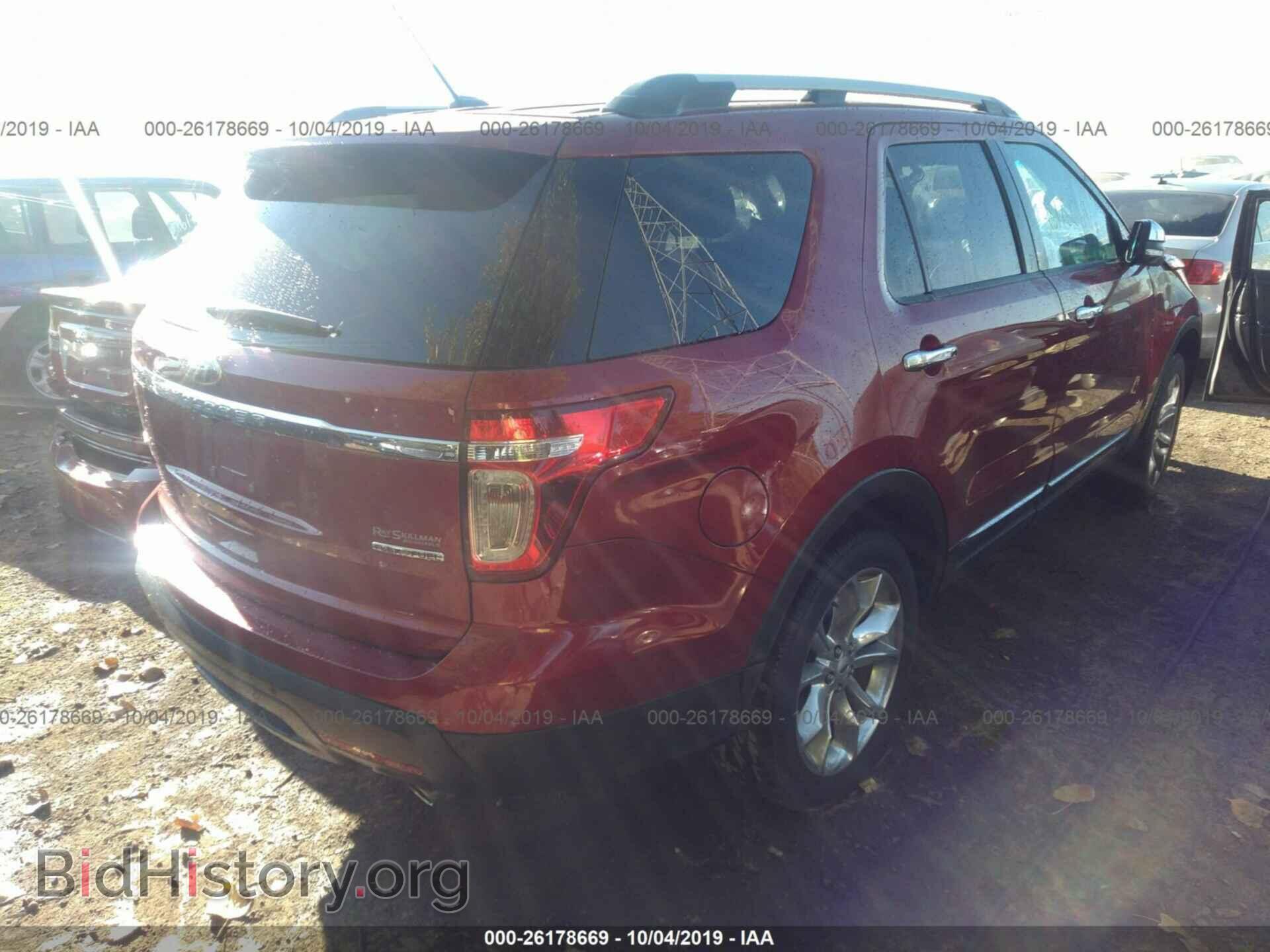2014 FORD EXPLORER - VIN: 1FM5K7D84EGB41527 - Фото 4