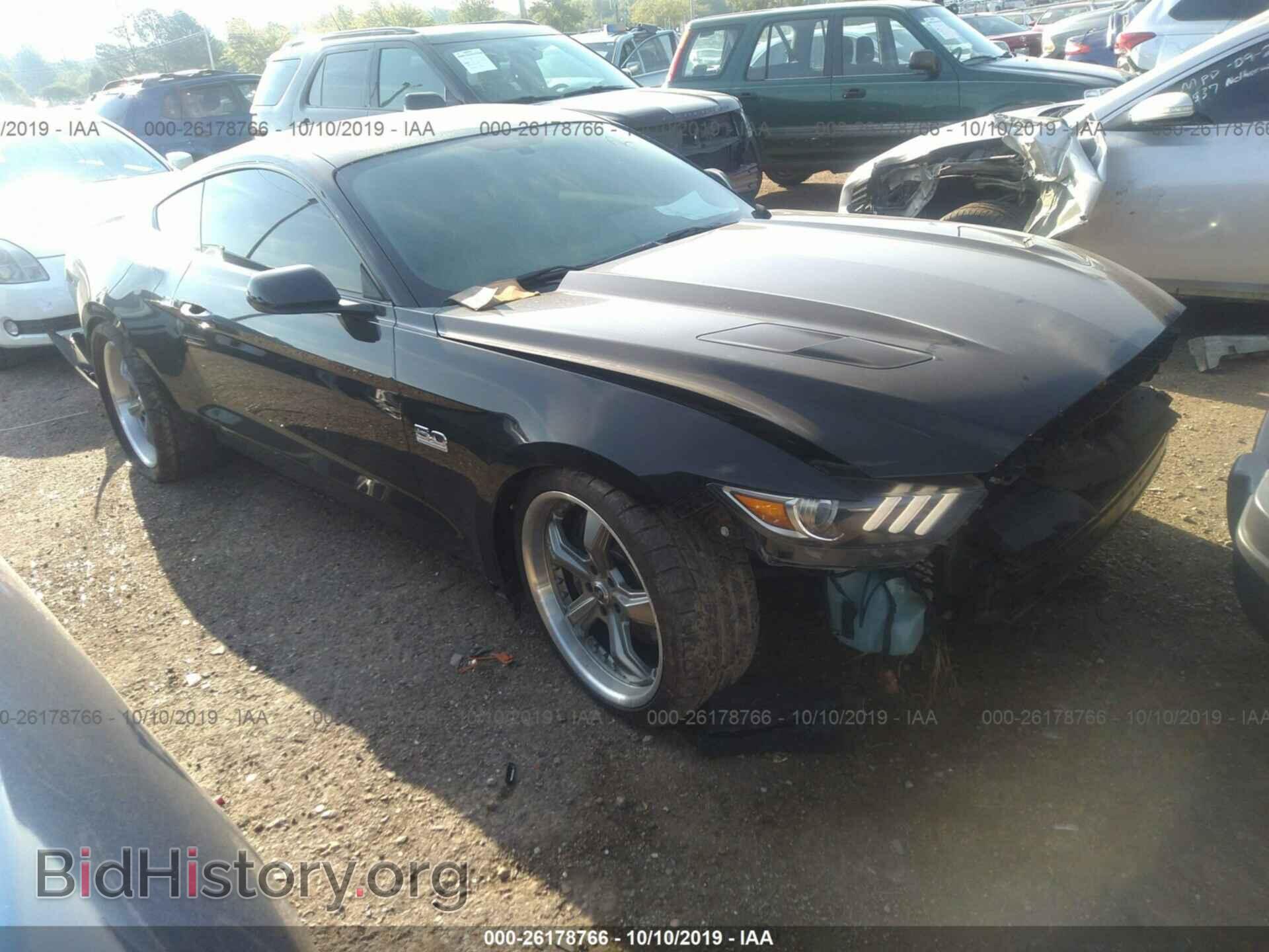 Photo 1FA6P8CF3G5255328 - FORD MUSTANG 2016
