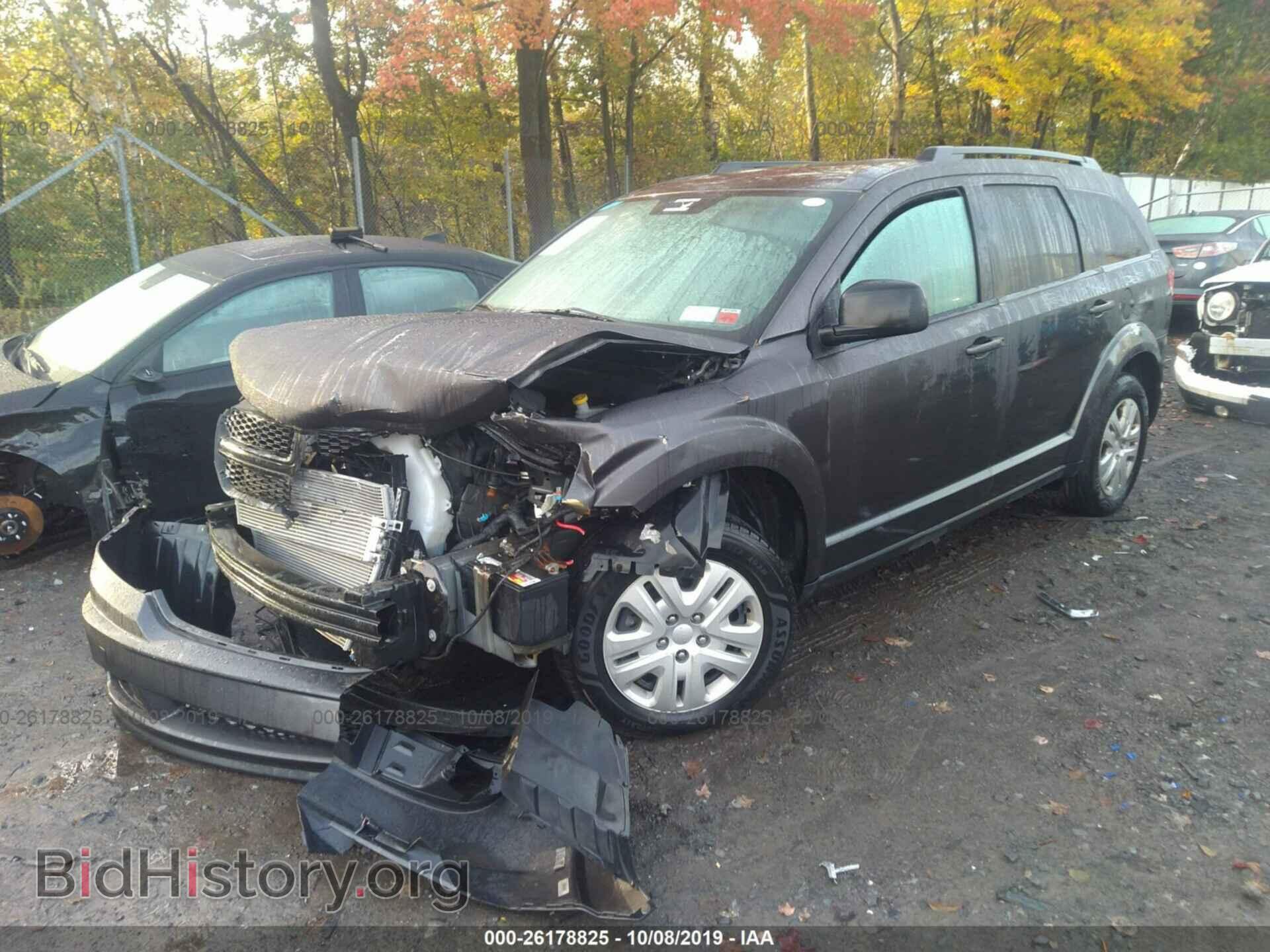 2017 DODGE JOURNEY - VIN: 3C4PDCAB0HT708154 - Фото 2