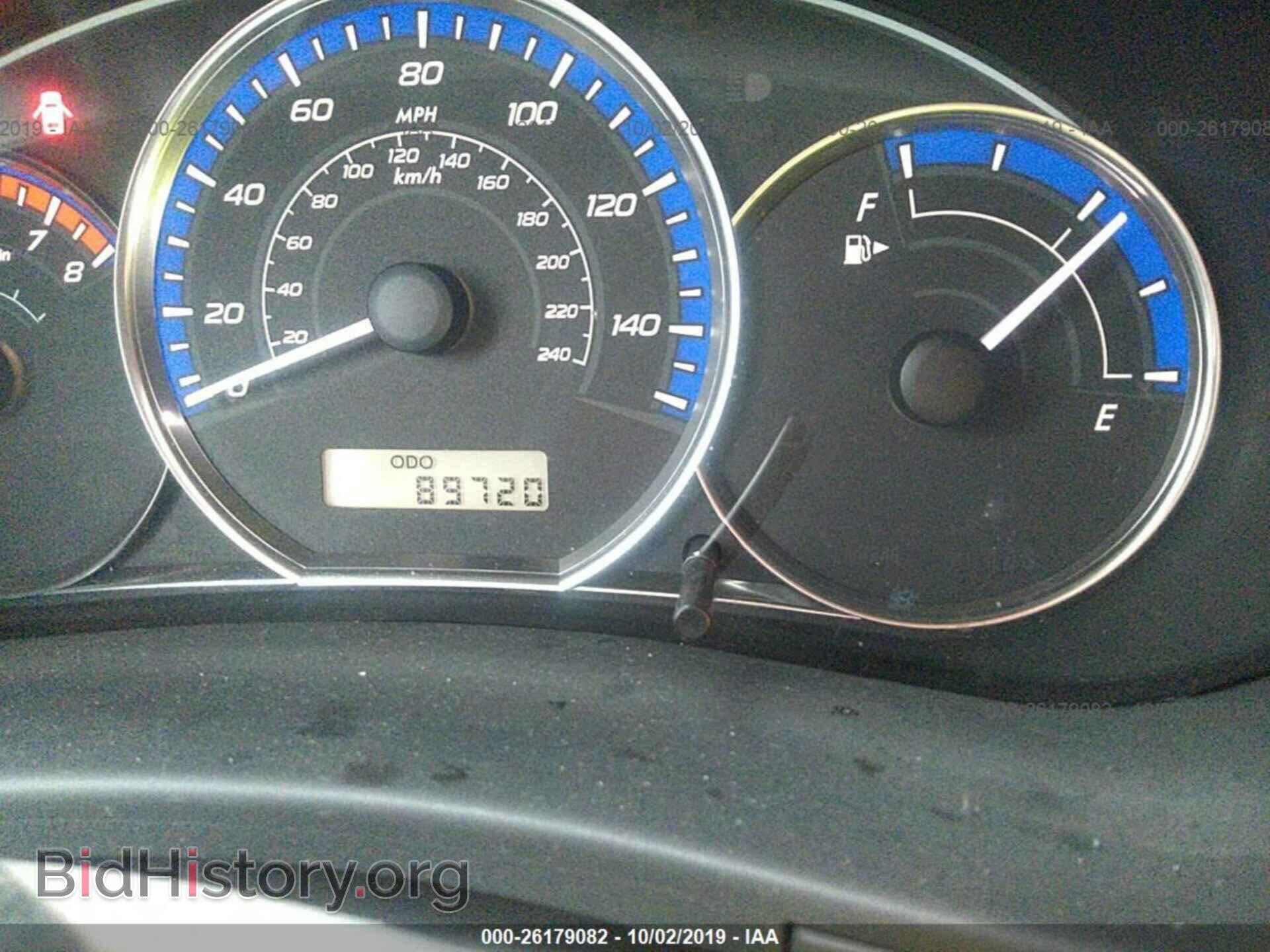 2010 SUBARU FORESTER - VIN: JF2SH6CC9AH763598 - Фото 7