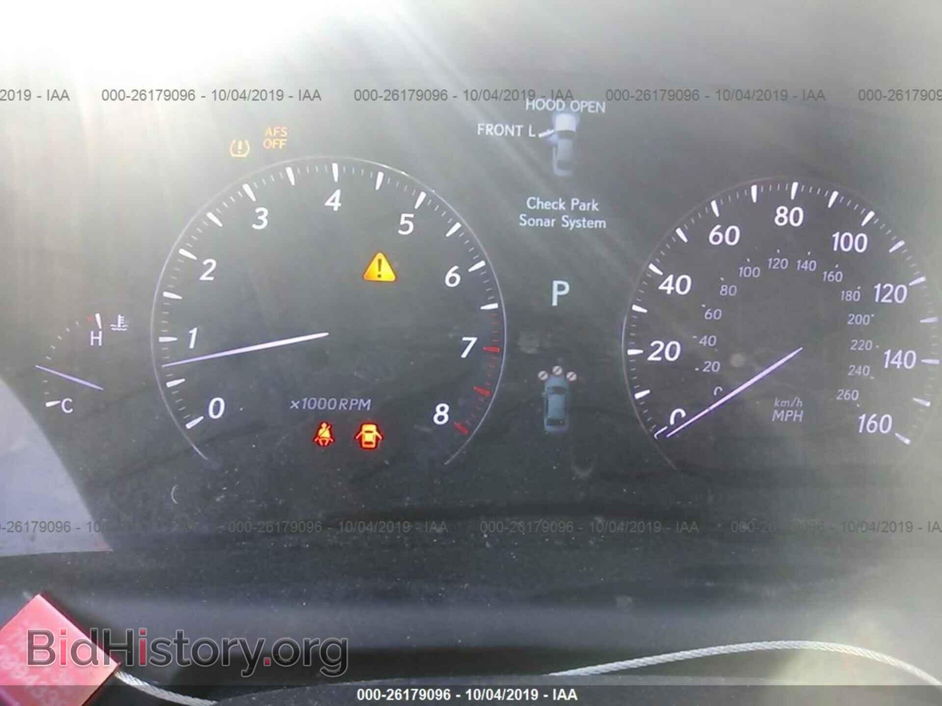 2007 LEXUS LS - VIN: JTHBL46FX75032484 - Фото 7