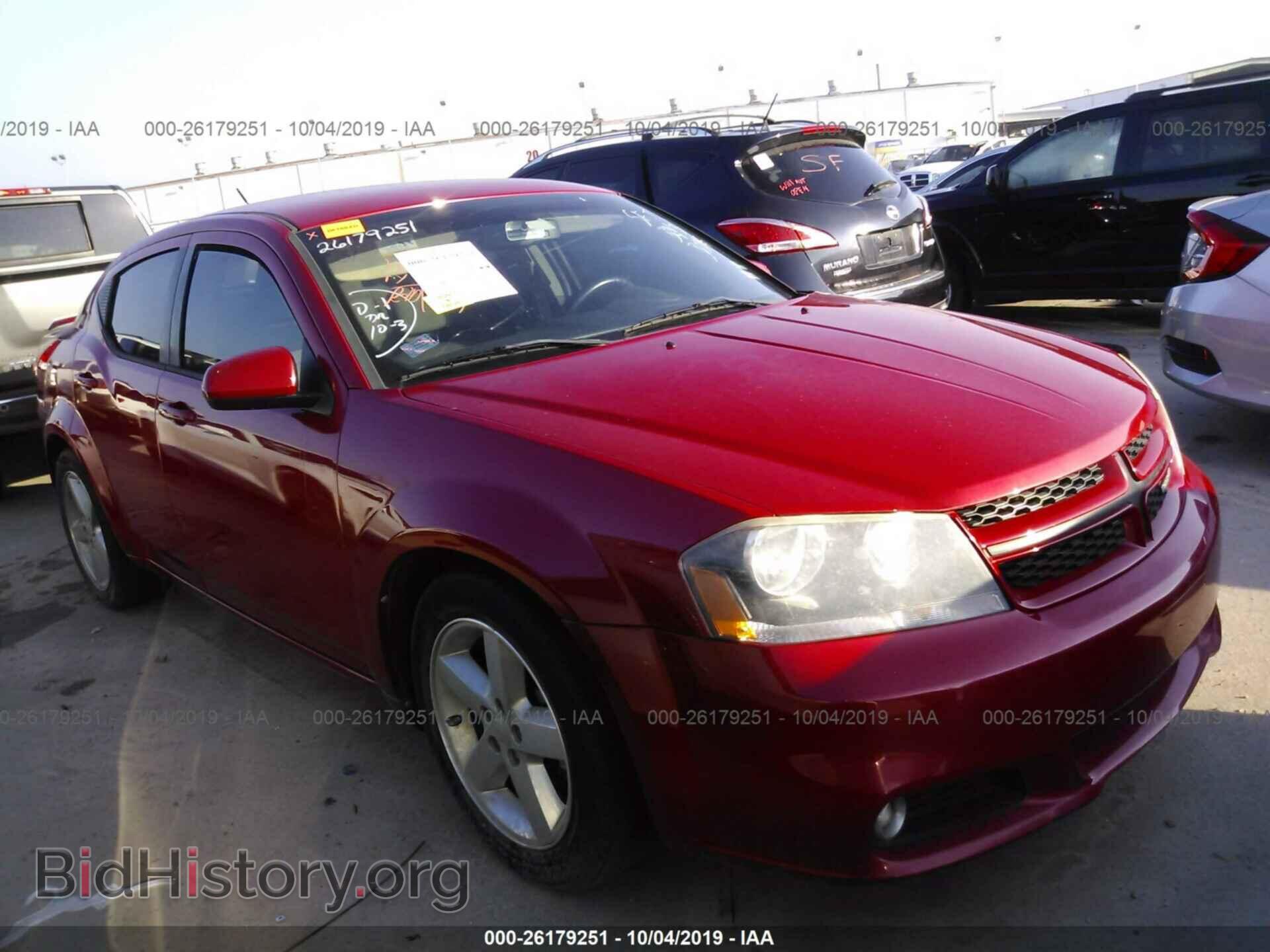 Photo 1C3CDZCB3DN618008 - DODGE AVENGER 2013