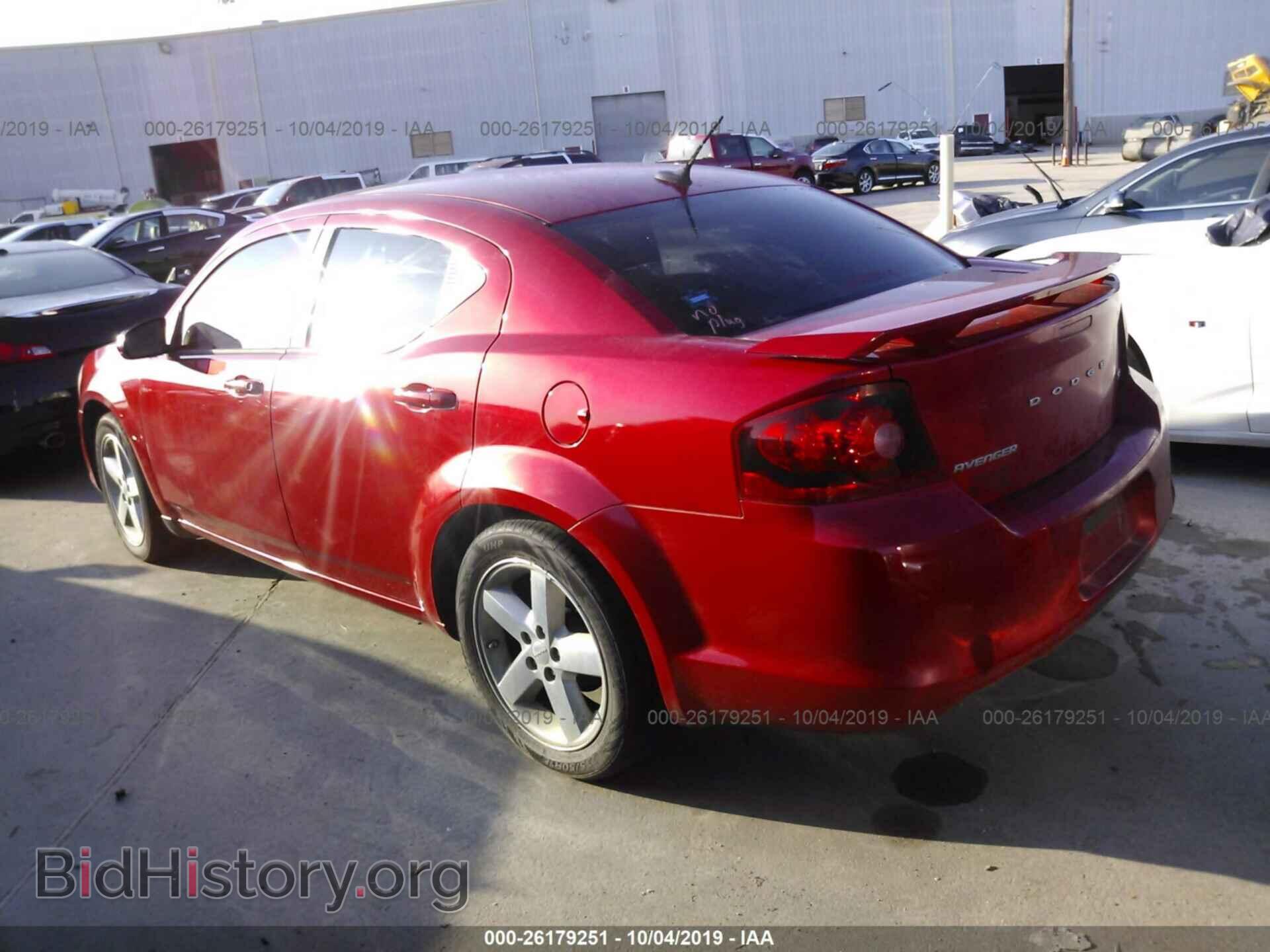 2013 DODGE AVENGER - VIN: 1C3CDZCB3DN618008 - Фото 3