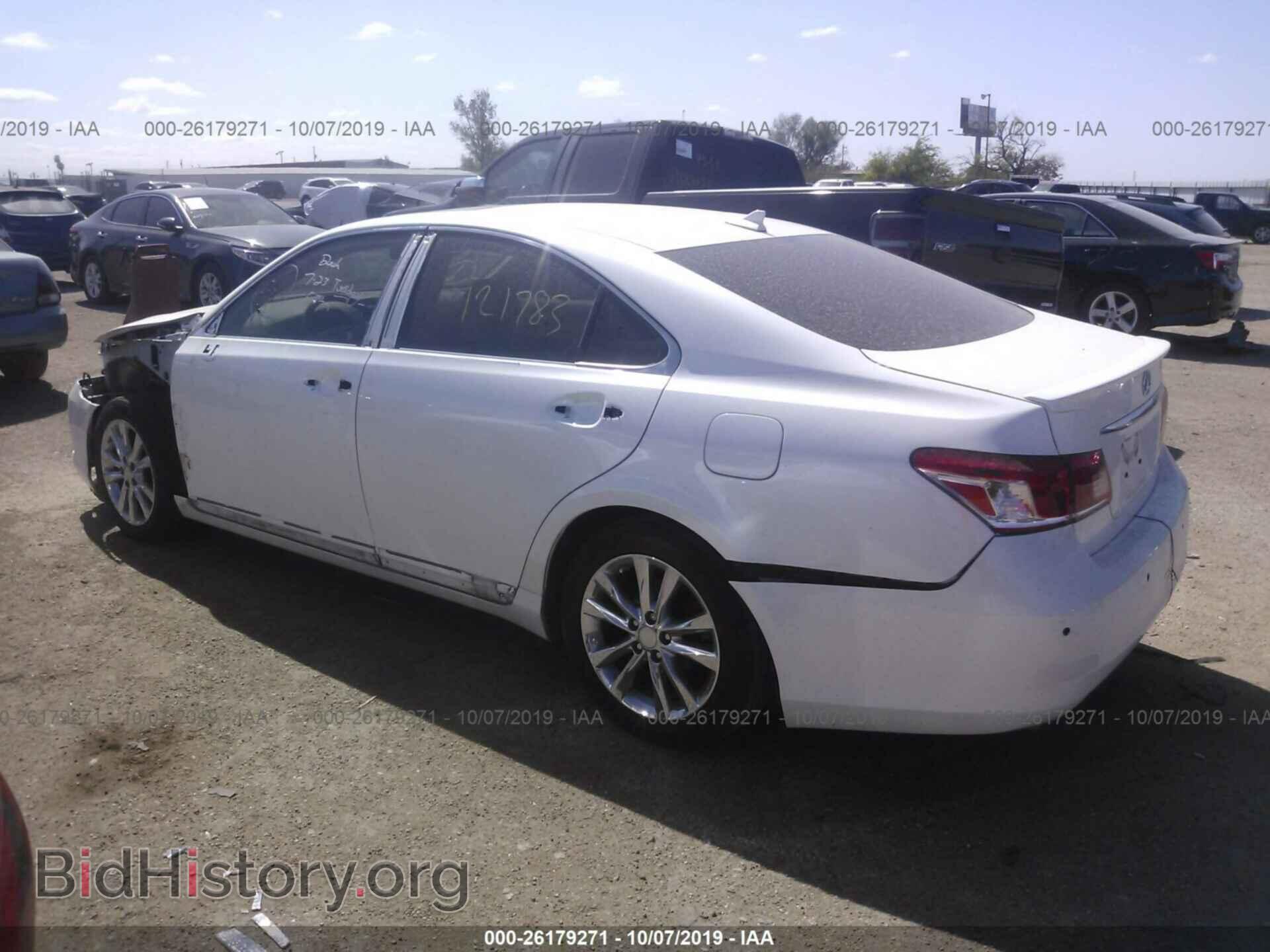 2011 LEXUS ES - VIN: JTHBK1EG5B2423564 - Фото 3