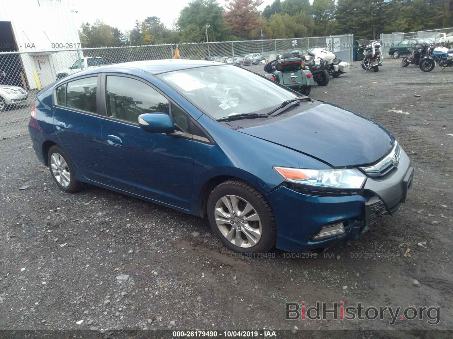 Фотография JHMZE2H77CS005807 - HONDA INSIGHT 2012