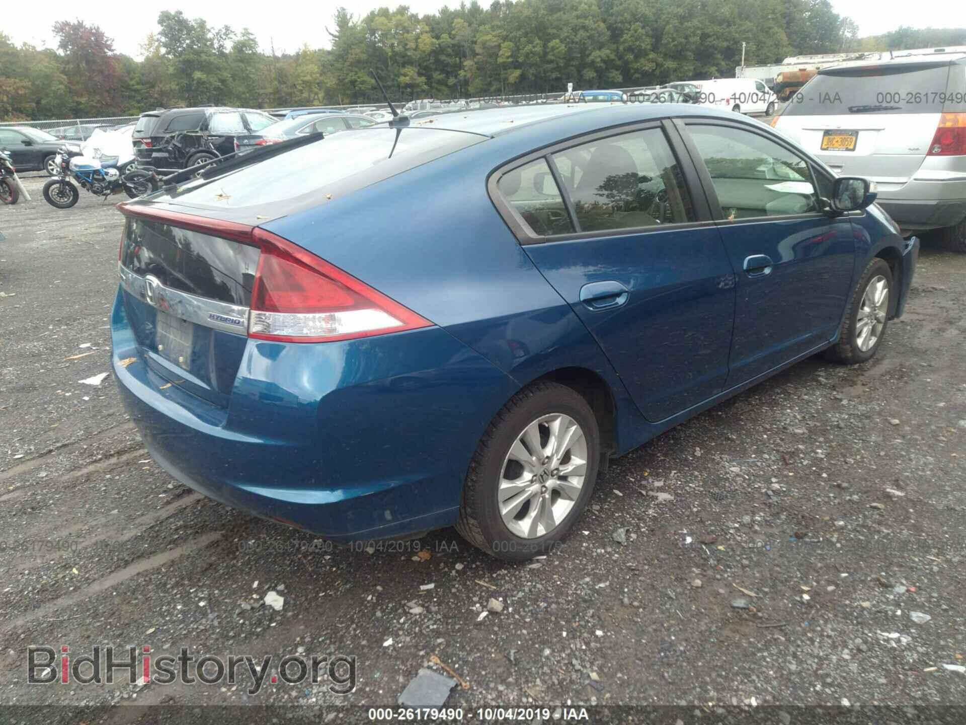 2012 HONDA INSIGHT - VIN: JHMZE2H77CS005807 - Фото 4