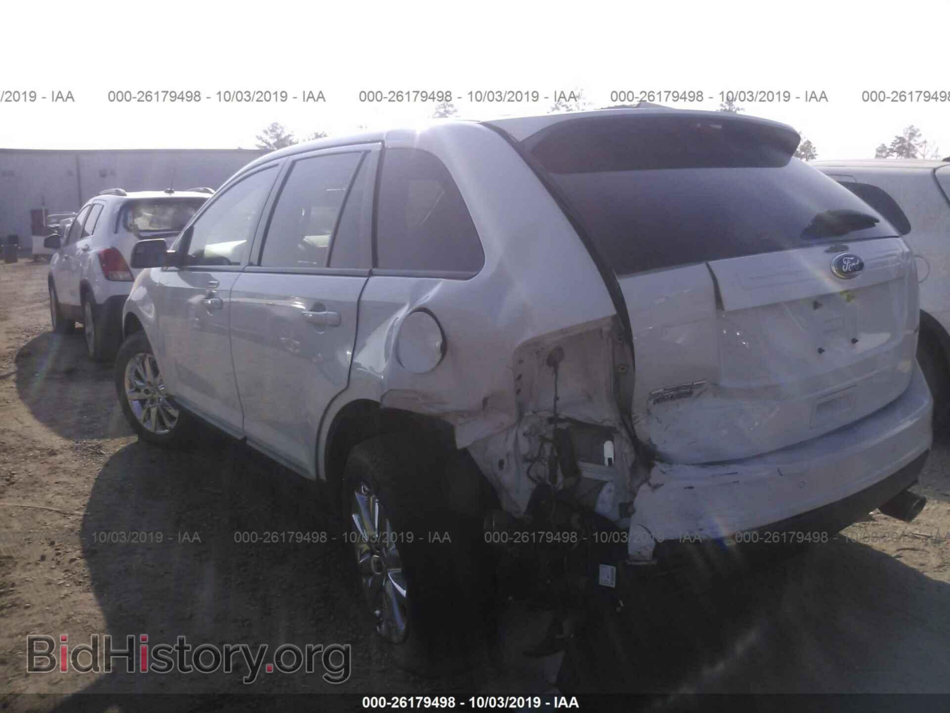 2013 FORD EDGE - VIN: 2FMDK3JC1DBC72885 - Фото 3