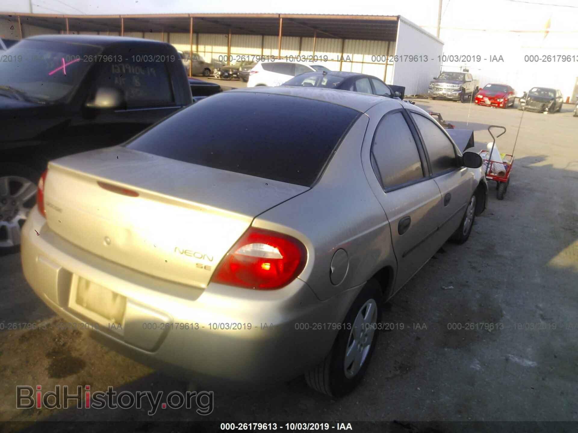 2003 DODGE NEON - VIN: 1B3ES26C33D181137 - Фото 4