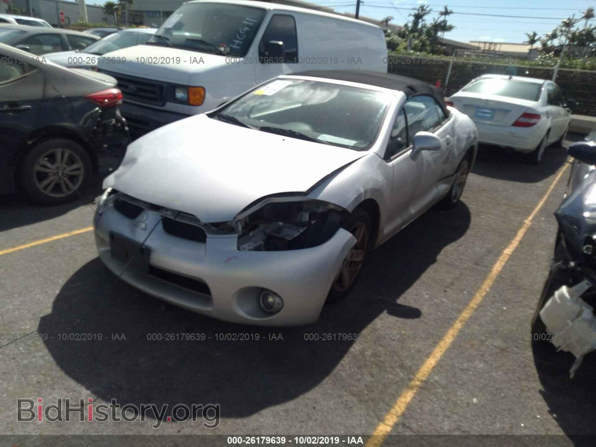 2008 MITSUBISHI ECLIPSE - VIN: 4A3AL25F08E038960 - Фото 2