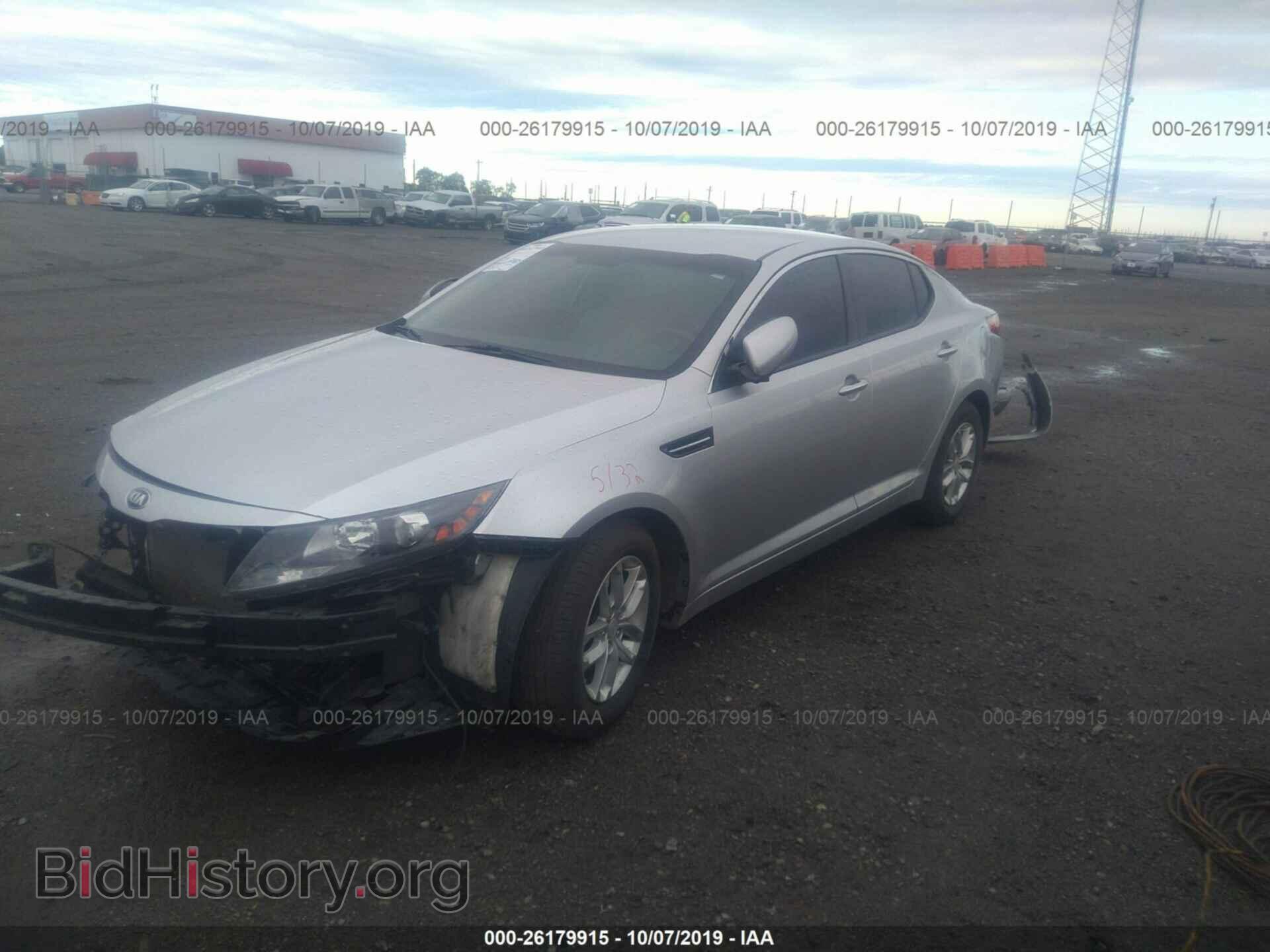2013 KIA OPTIMA - VIN: KNAGM4A78D5374514 - Фото 2