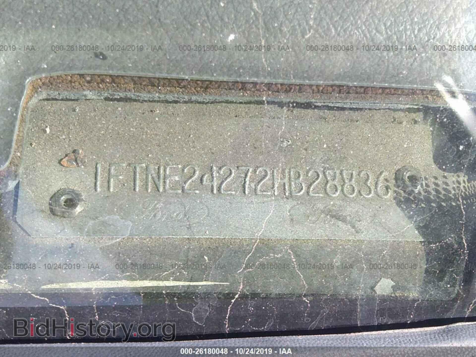 2002 FORD ECONOLINE - VIN: 1FTNE24272HB28836 - Фото 9