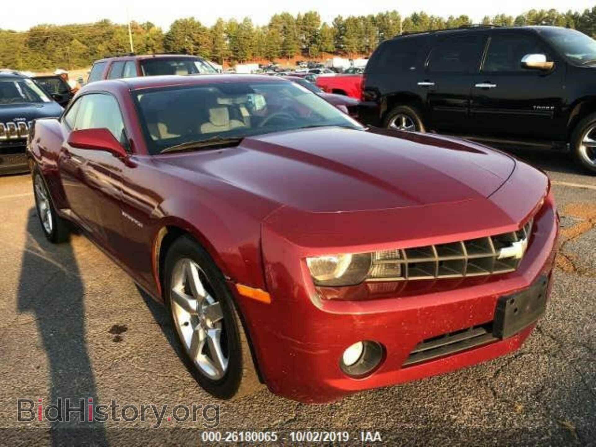 2010 CHEVROLET CAMARO - VIN: 2G1FB1EV8A9190208 - Фото 2