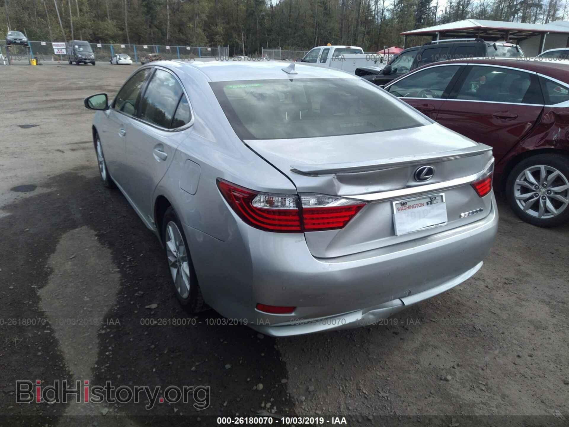 2013 LEXUS ES - VIN: JTHBW1GG7D2005754 - Фото 3