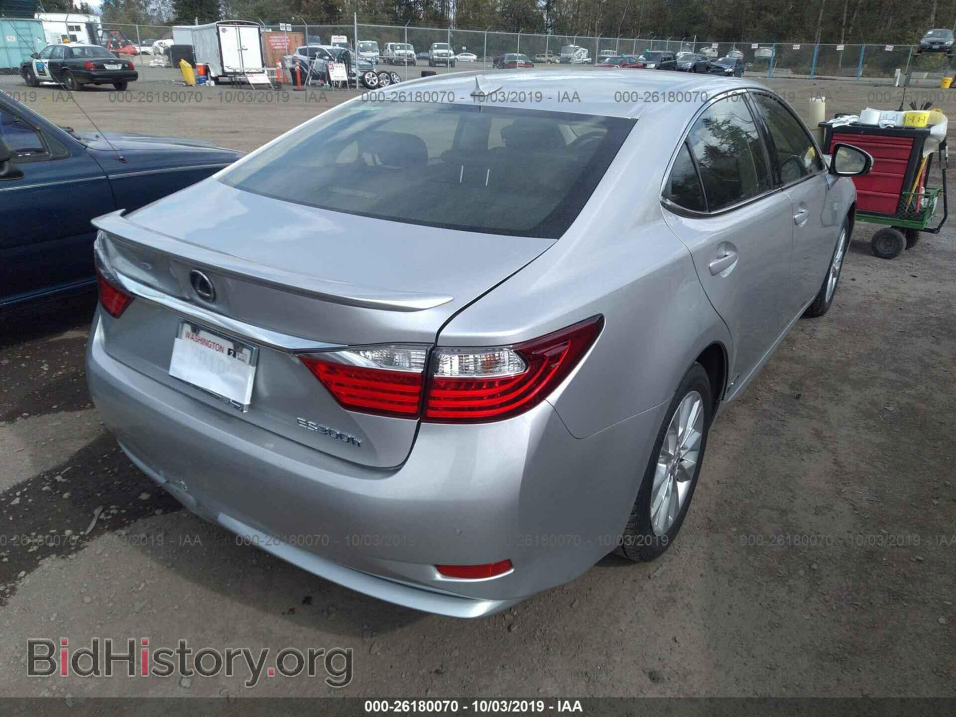 2013 LEXUS ES - VIN: JTHBW1GG7D2005754 - Фото 4