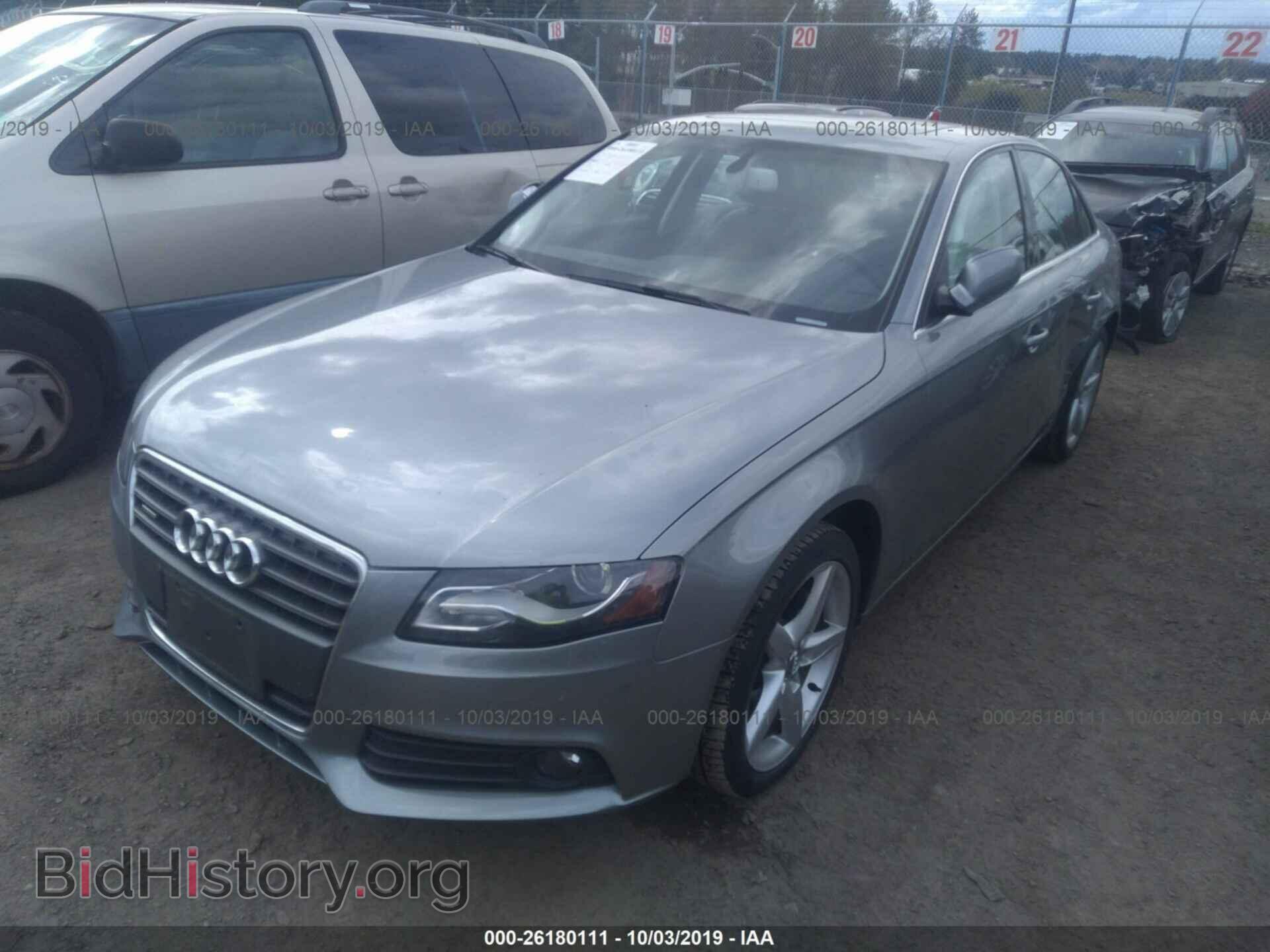 2011 AUDI A4 - VIN: WAUFFAFLXBN054151 - Photo 2