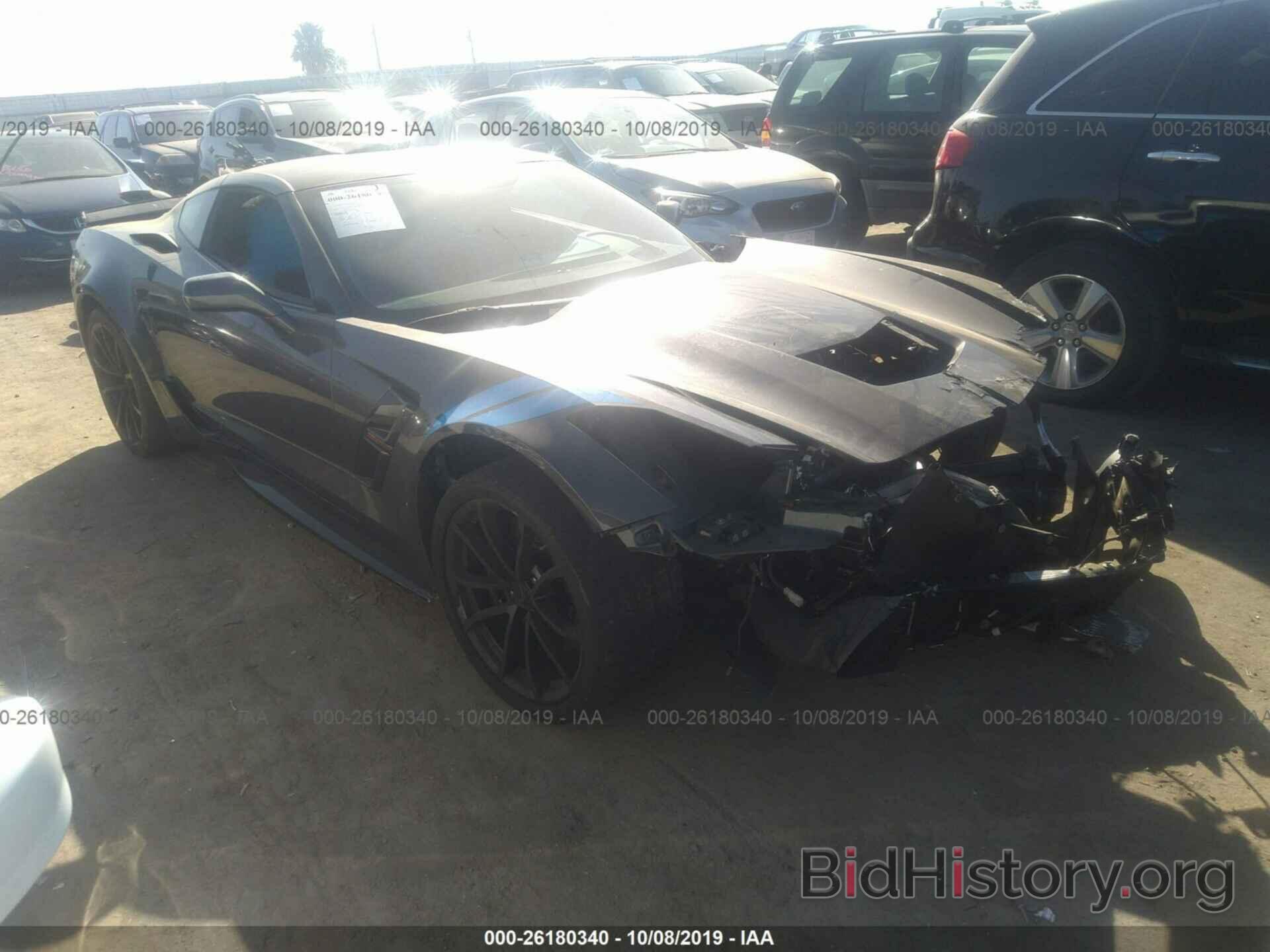 Photo 1G1Y12D74H5300683 - CHEVROLET CORVETTE 2017