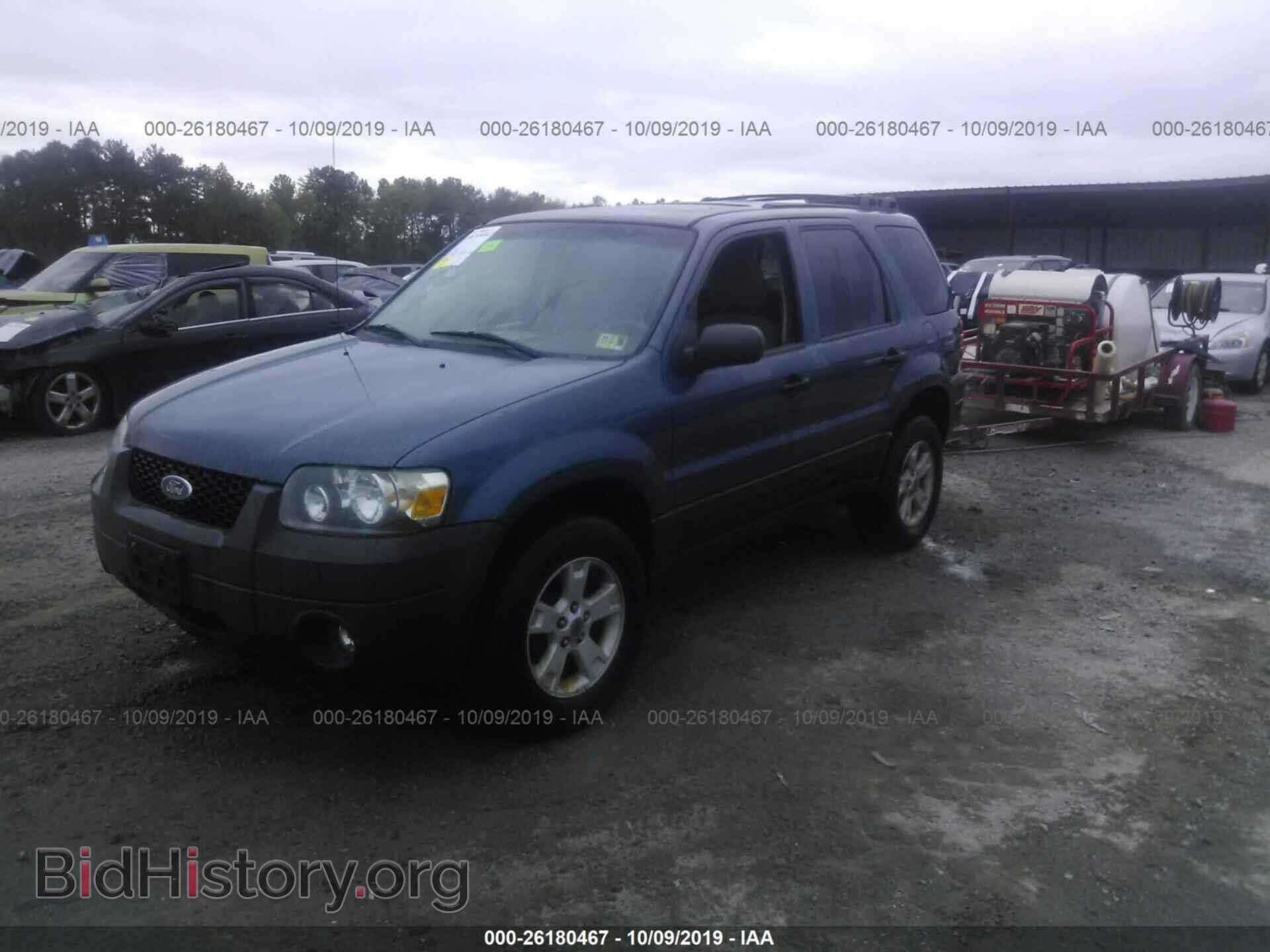 2006 FORD ESCAPE - VIN: 1FMYU93136KA41005 - Фото 2