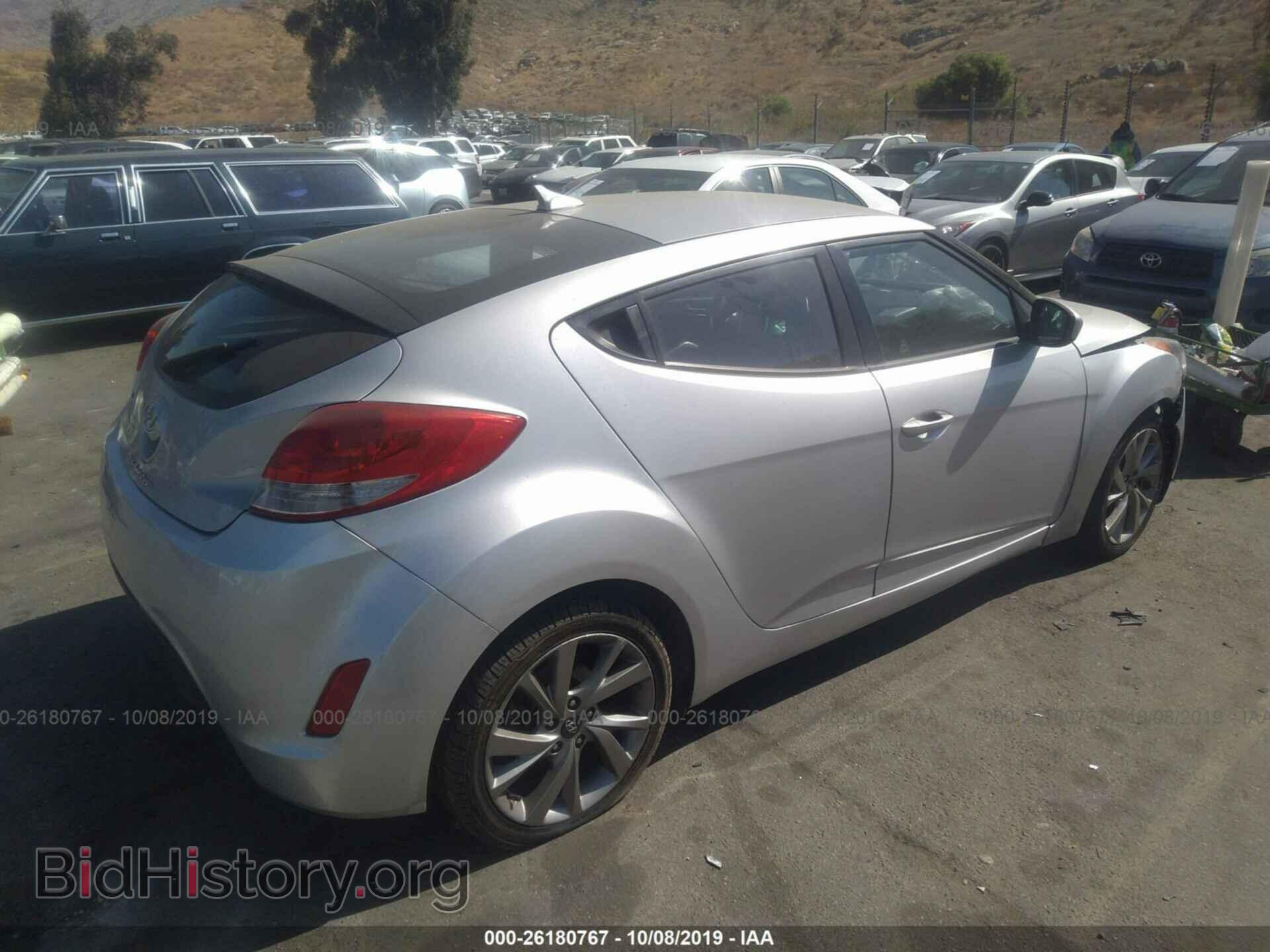 2017 HYUNDAI VELOSTER - VIN: KMHTC6AD2HU310451 - Фото 4