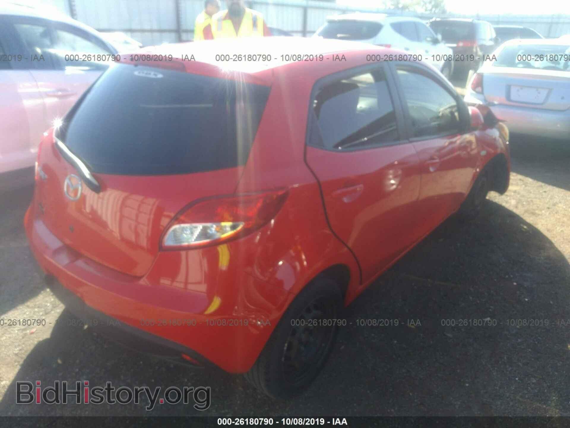 2012 MAZDA MAZDA2 - VIN: JM1DE1KYXC0144638 - Фото 4