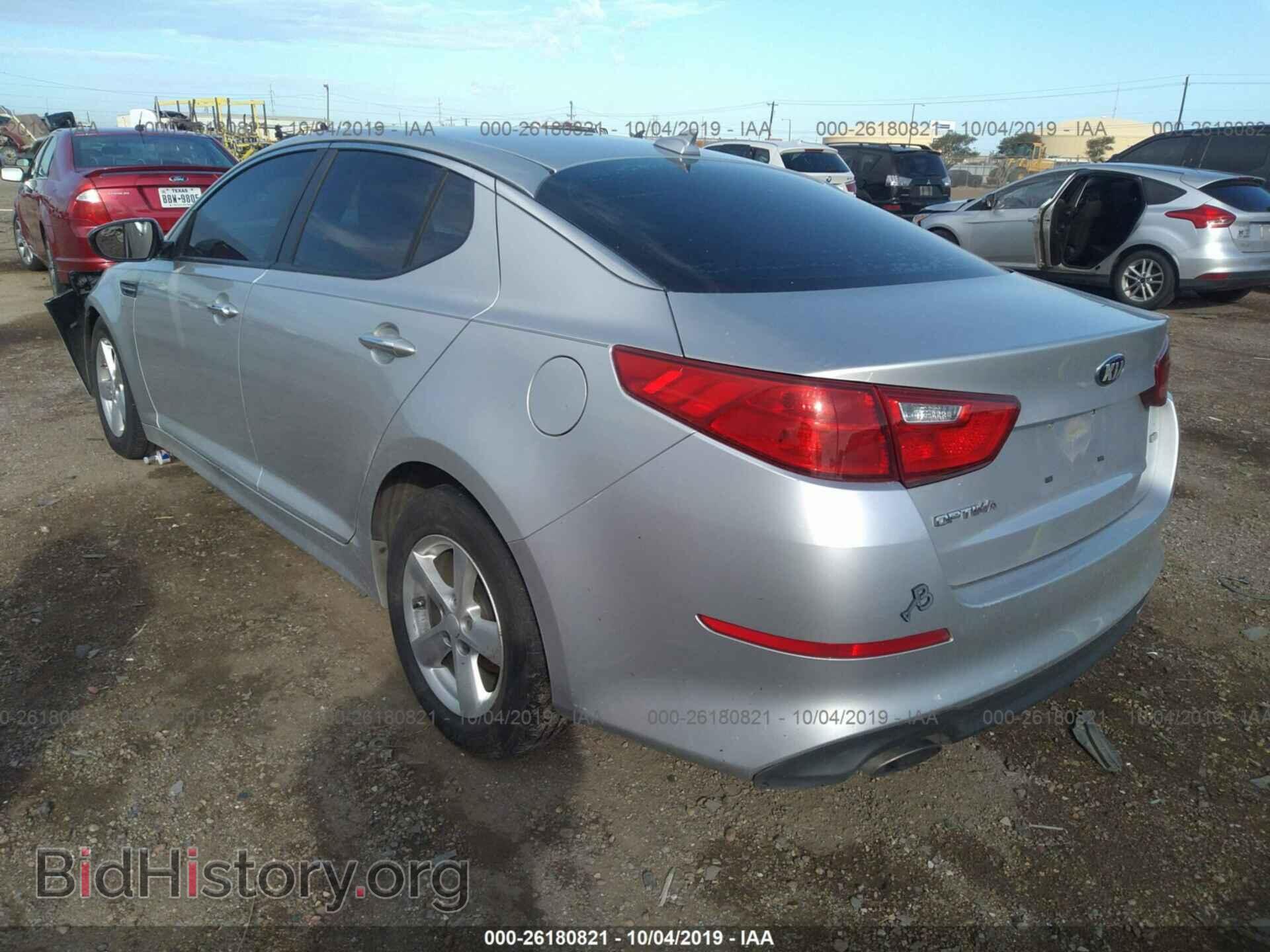 2014 KIA OPTIMA - VIN: KNAGM4A7XE5459615 - Фото 3