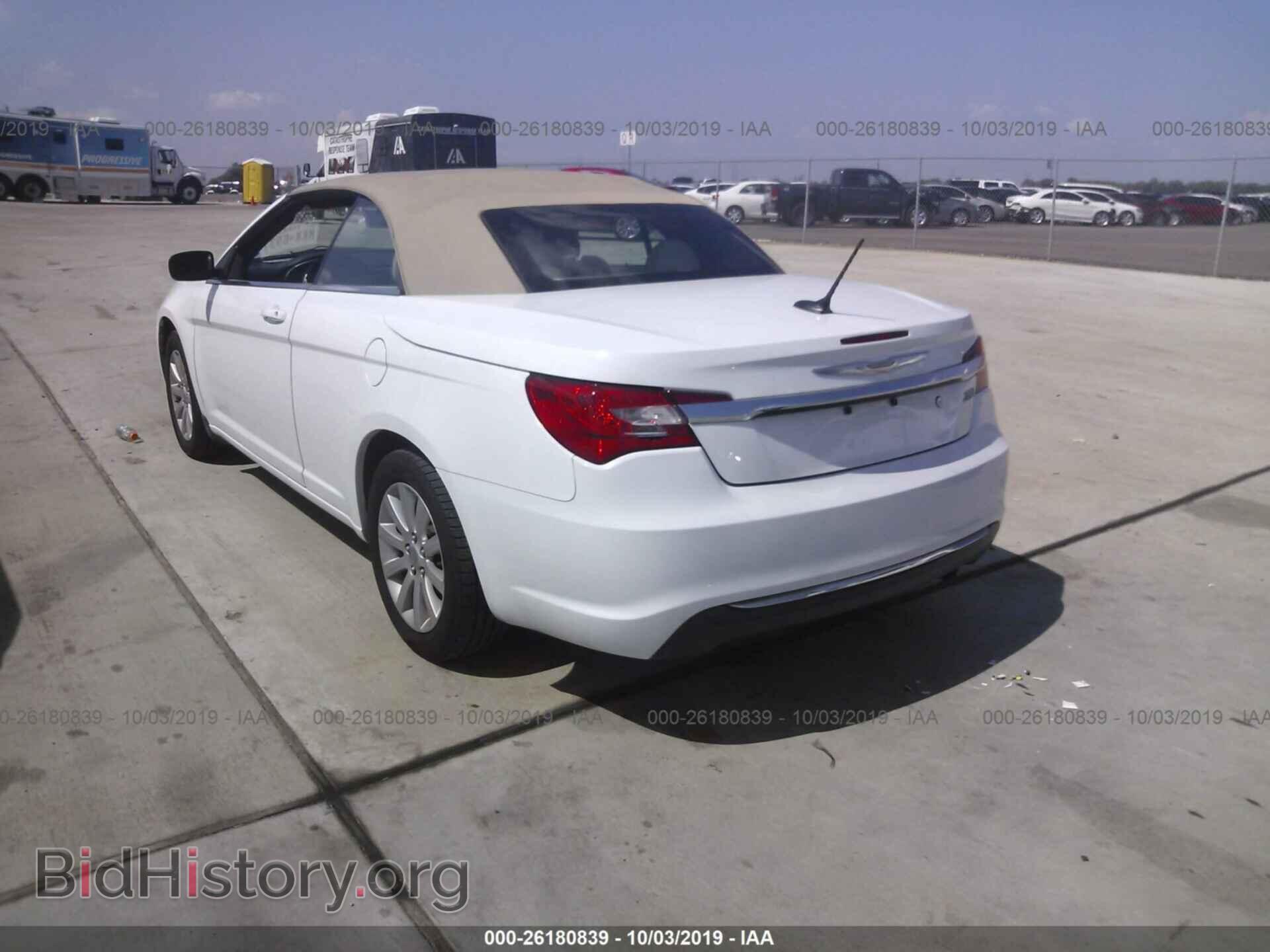 2013 CHRYSLER 200 - VIN: 1C3BCBEB5DN511366 - Фото 3