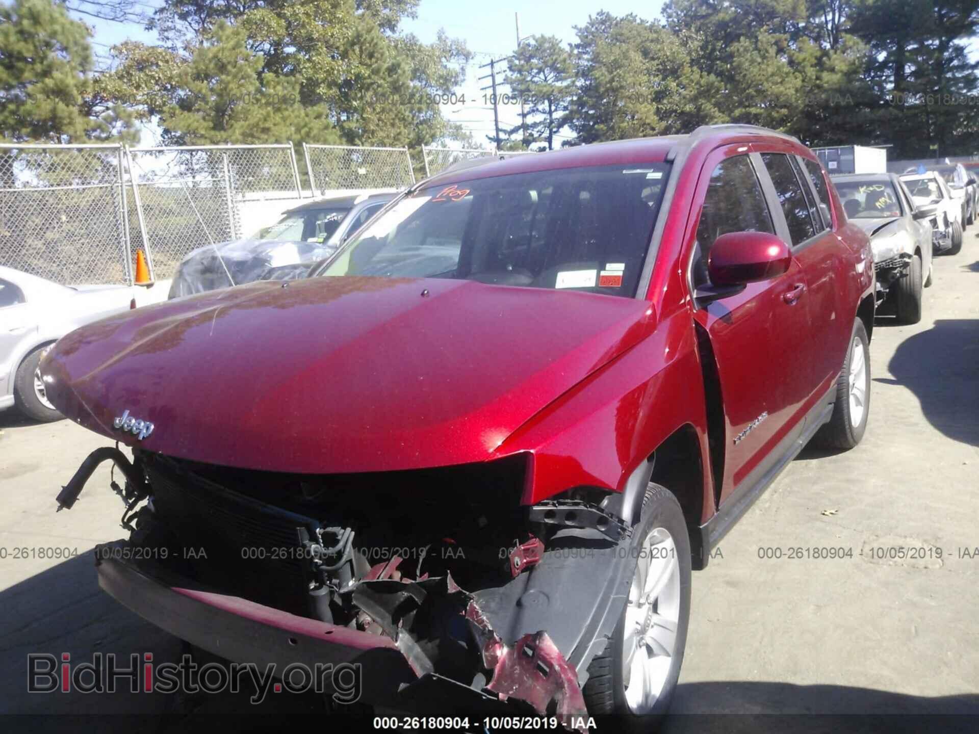 2015 JEEP COMPASS - VIN: 1C4NJDEB4FD436520 - Фото 2