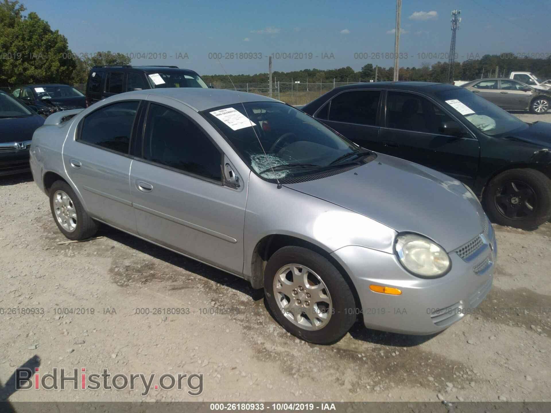 Photo 1B3ES56C85D234080 - DODGE NEON 2005