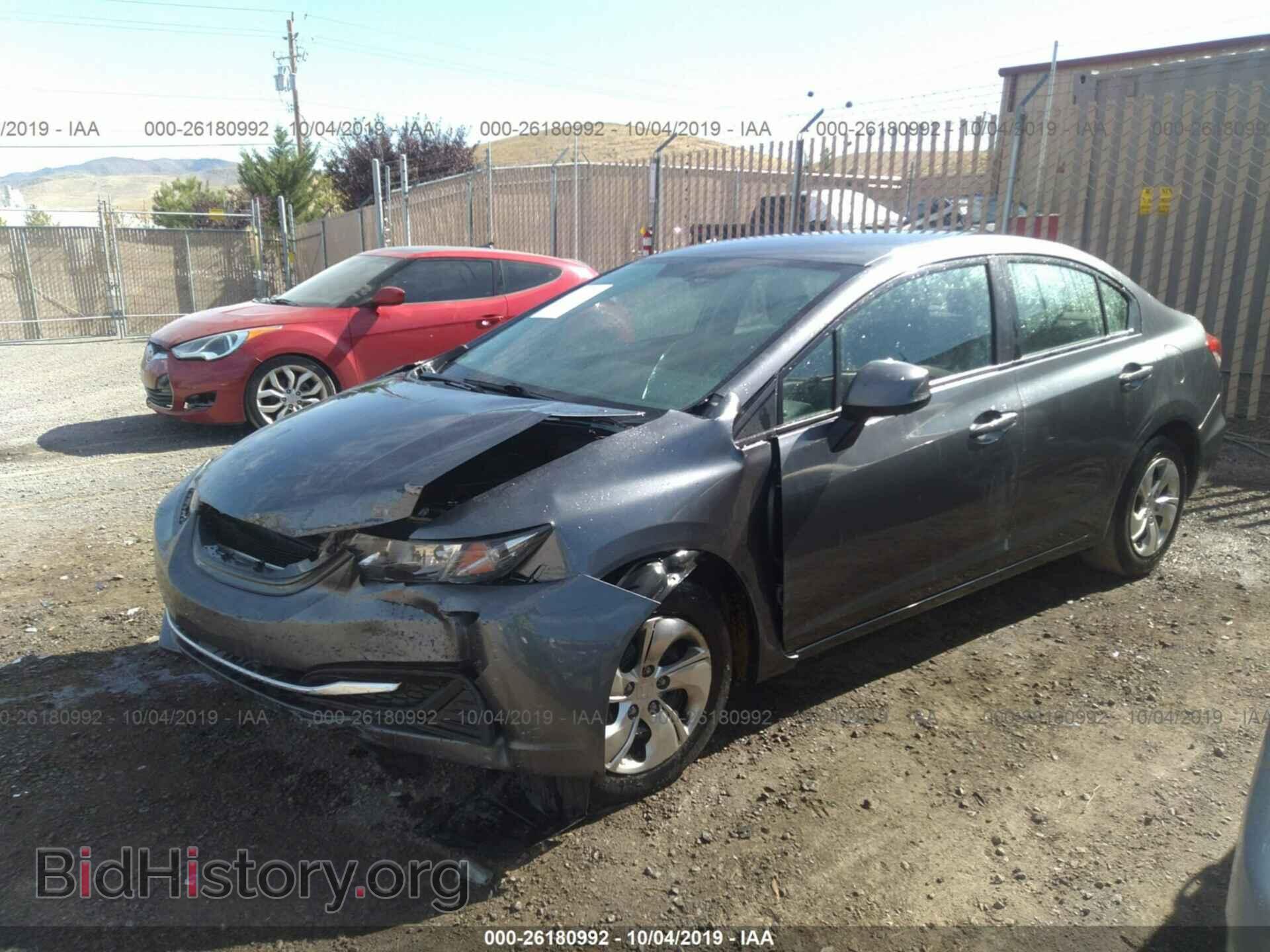 2013 HONDA CIVIC - VIN: 19XFB2E58DE025777 - Фото 2